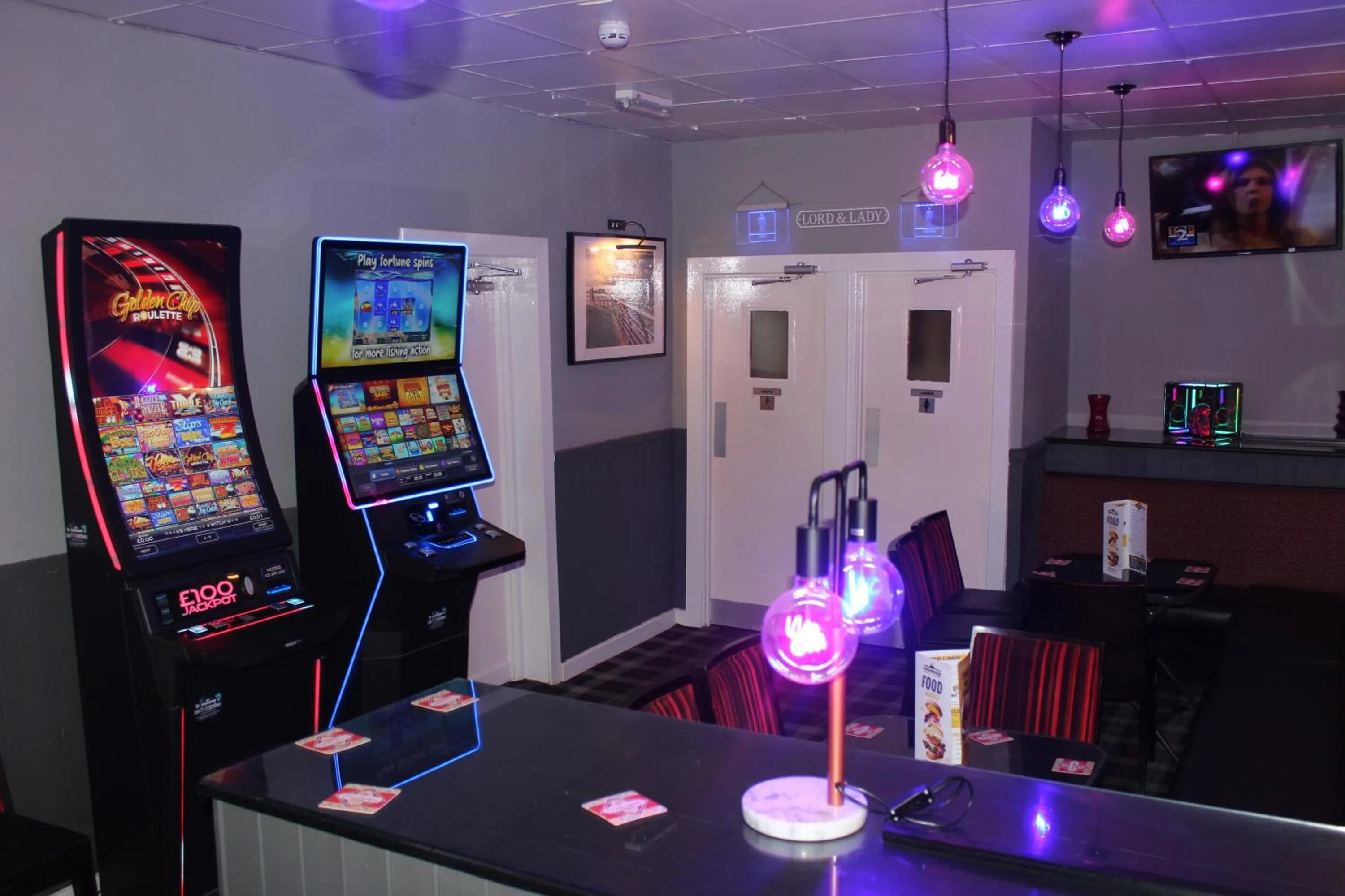 Game Room in Peek-a-Booze - Budget Hotel - Adults Only
