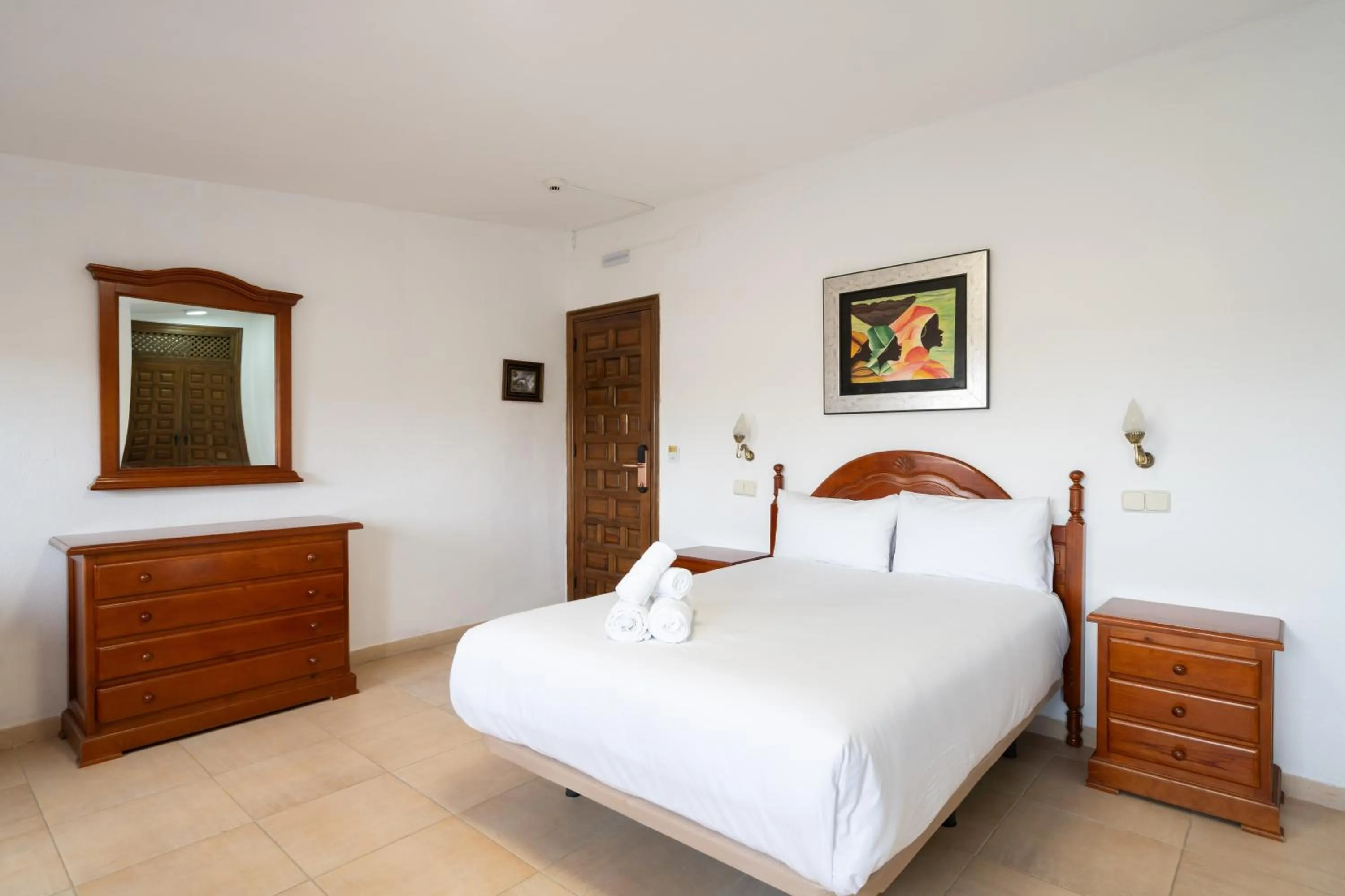 Bed in Hotel La Quinta de Santillán