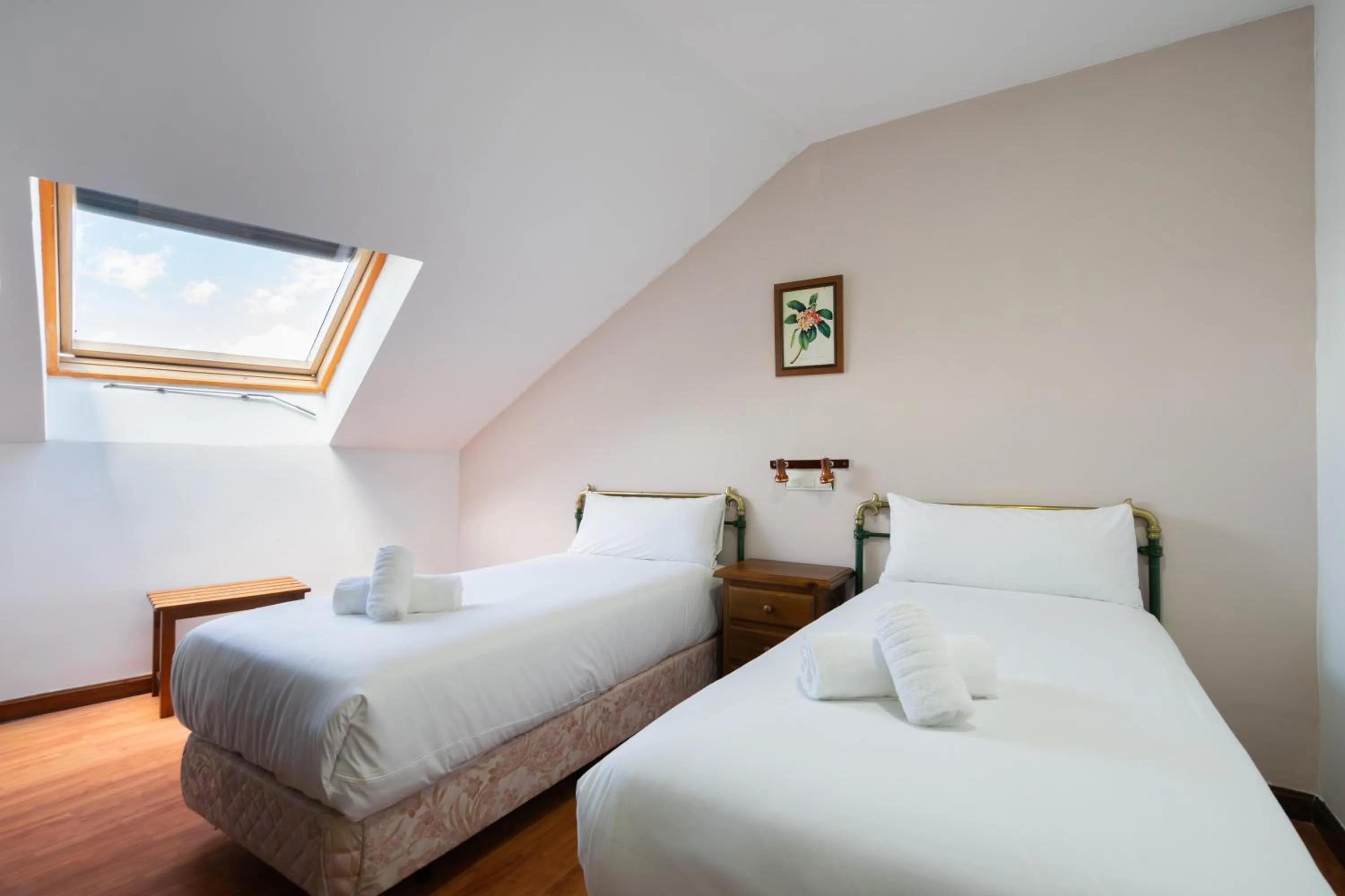 Bed in Hotel La Quinta de Santillán