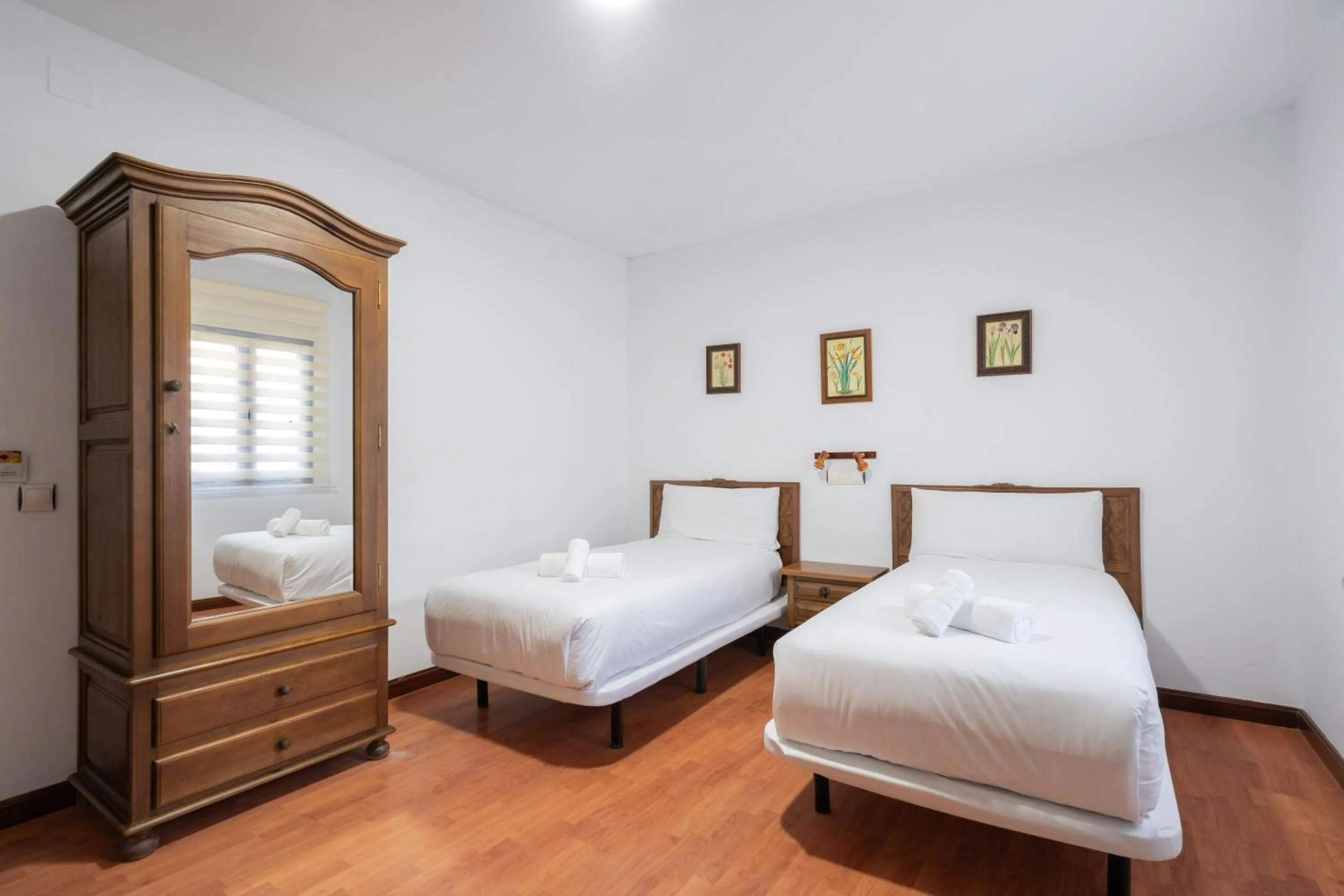 Bed in Hotel La Quinta de Santillán