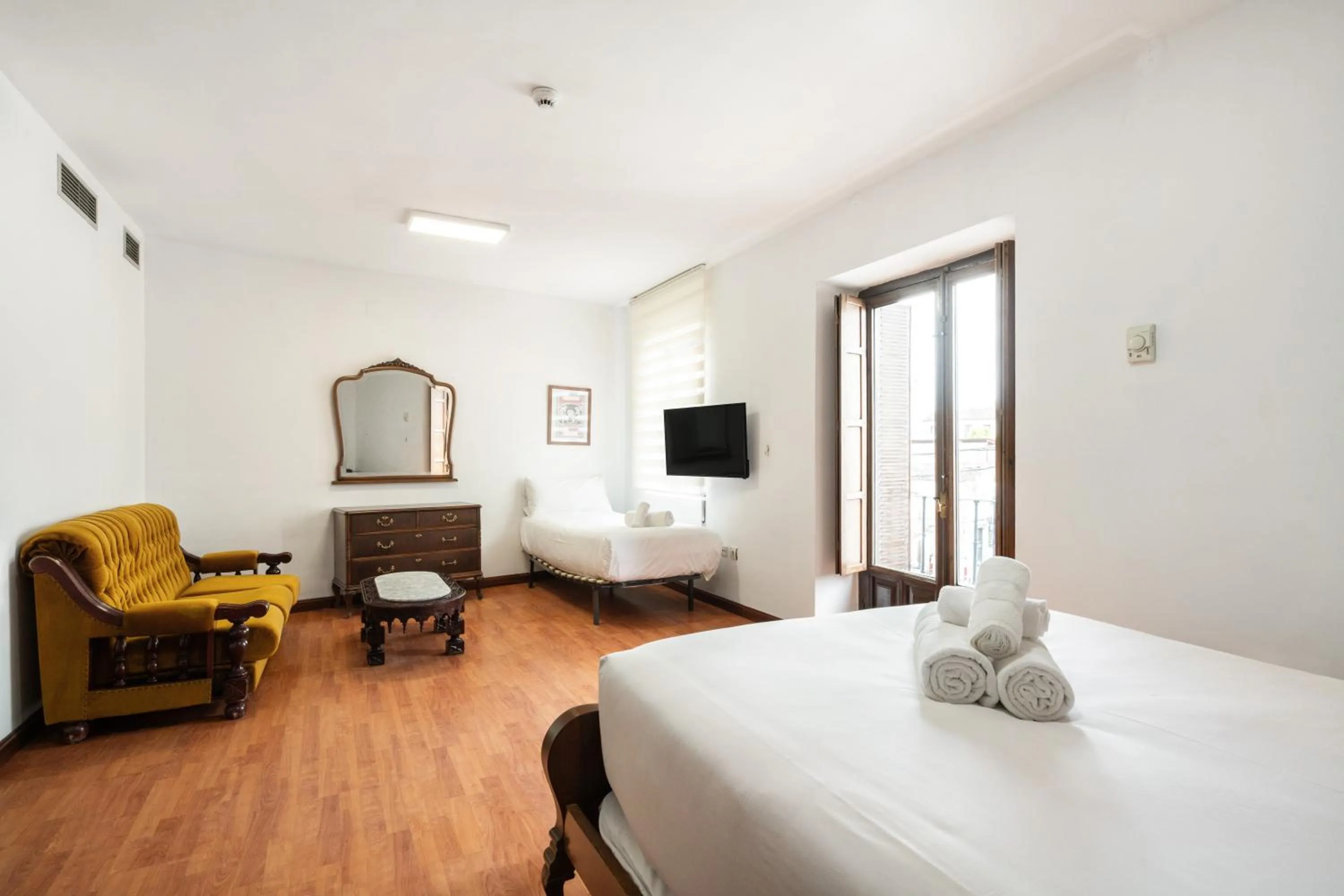 Bed in Hotel La Quinta de Santillán