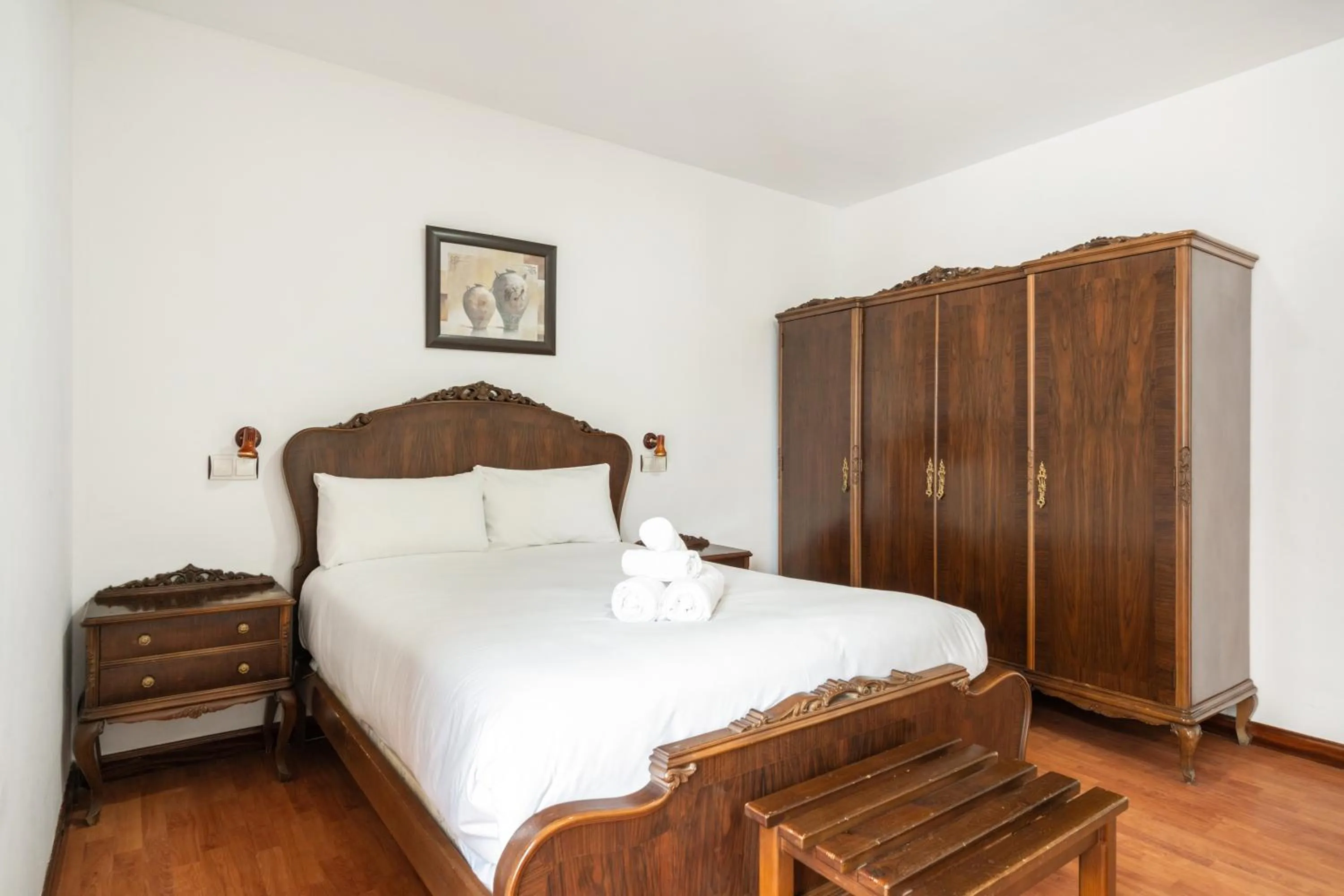 Bed in Hotel La Quinta de Santillán