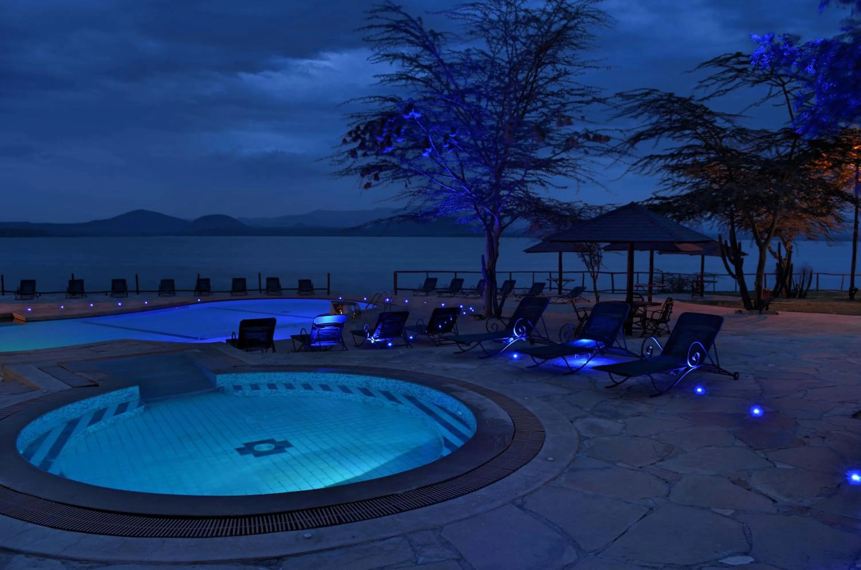 Swimming pool in Sentrim Elementaita Lodge