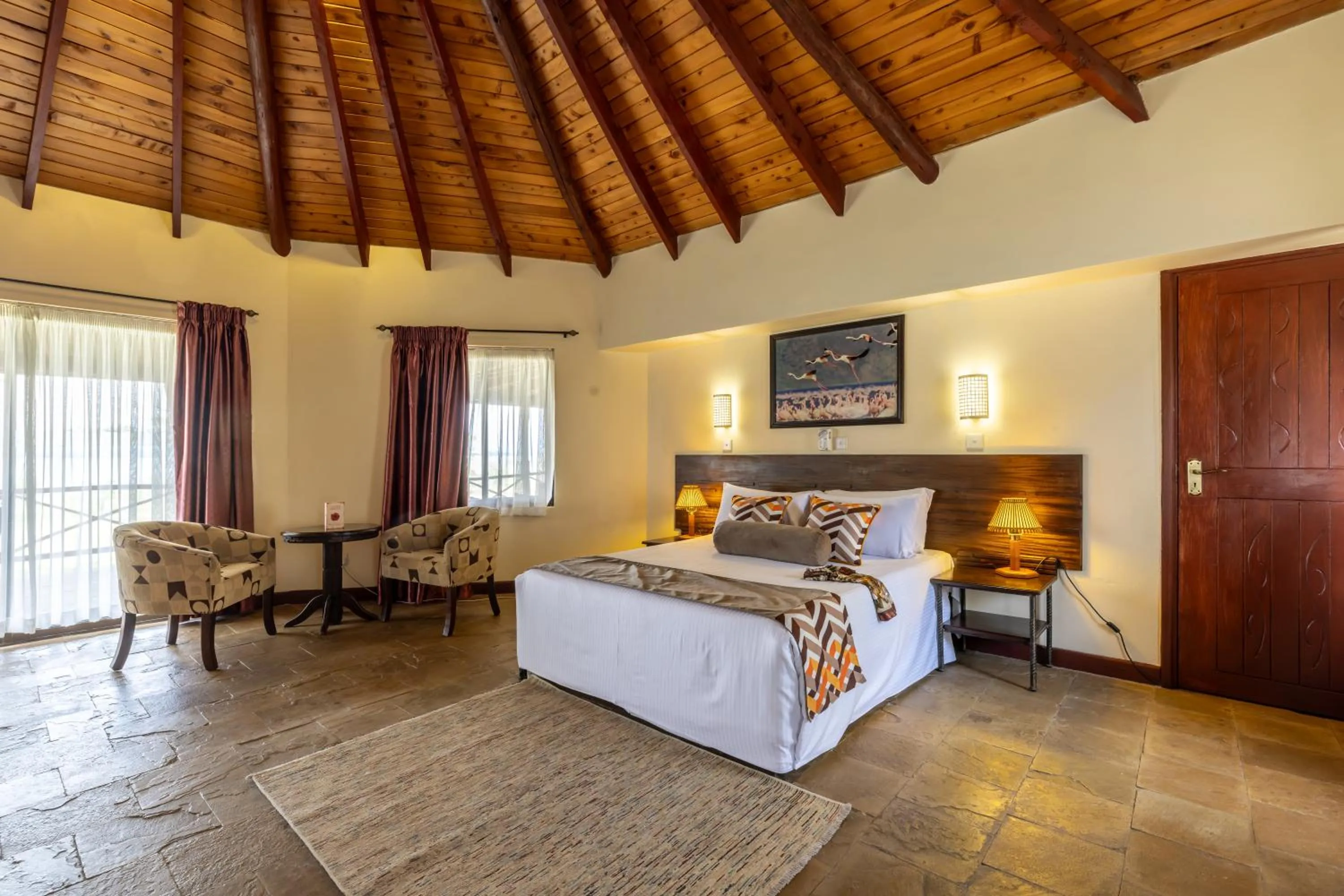 Photo of the whole room, Bed in Sentrim Elementaita Lodge