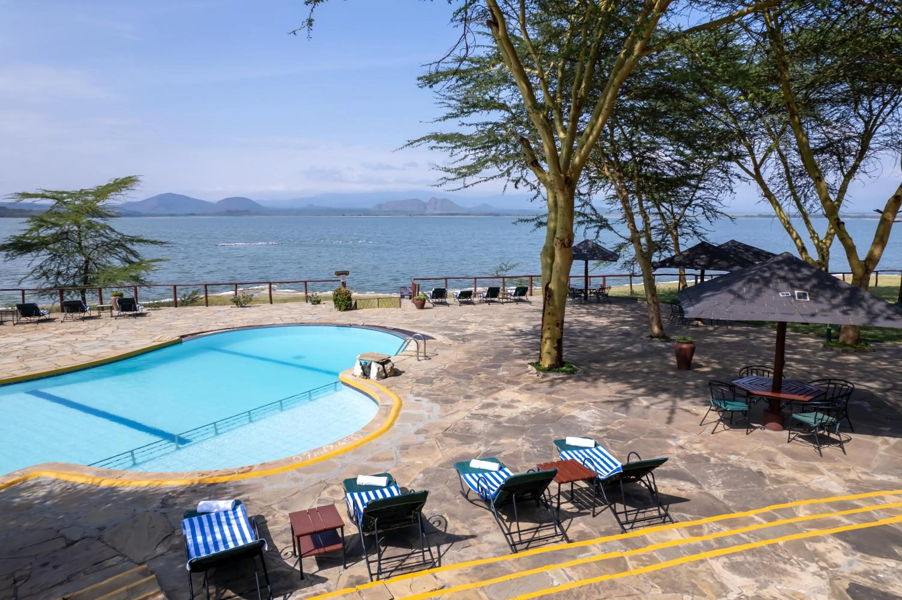 Lake view in Sentrim Elementaita Lodge