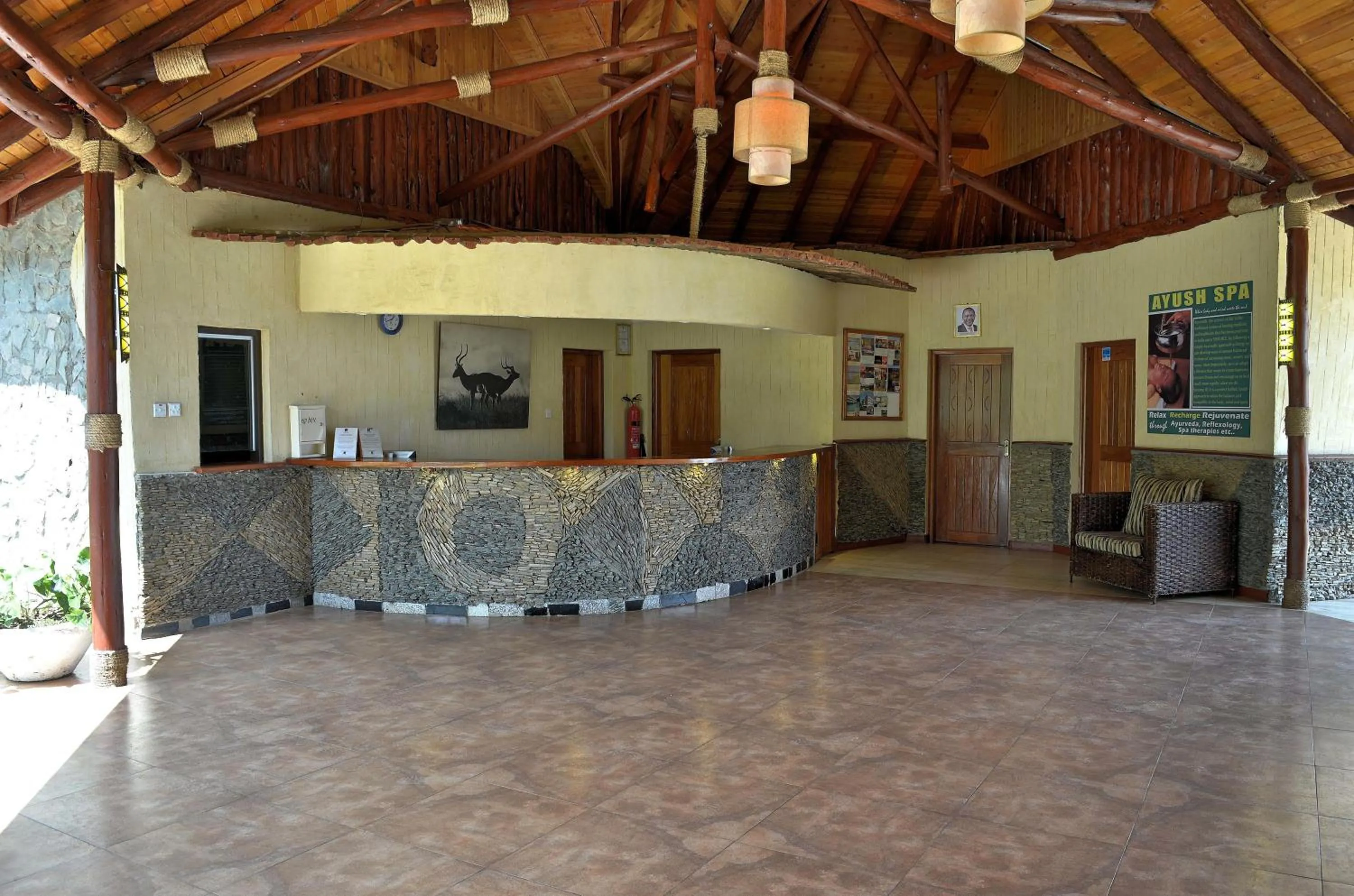 Lobby or reception in Sentrim Elementaita Lodge