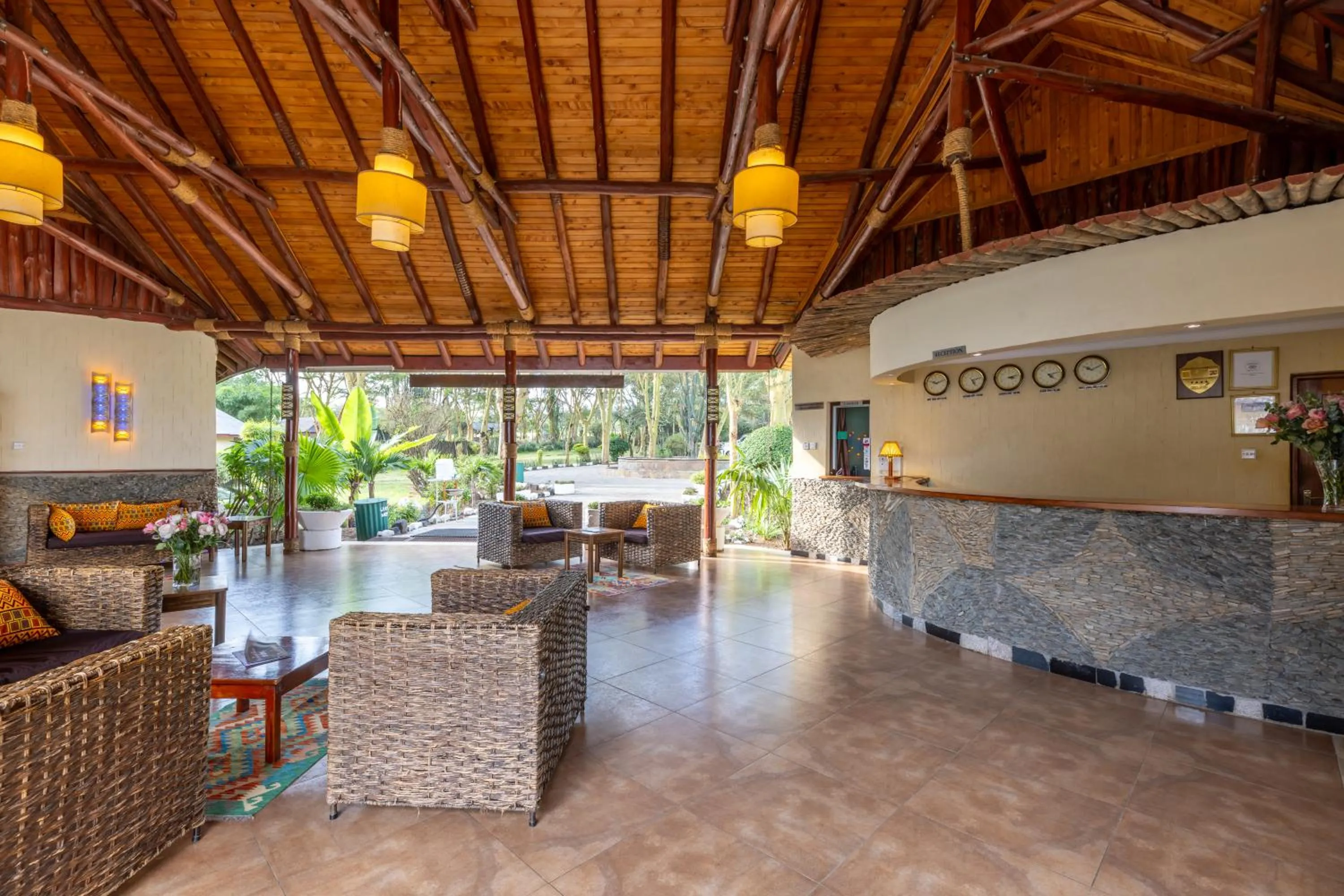 Lobby or reception in Sentrim Elementaita Lodge