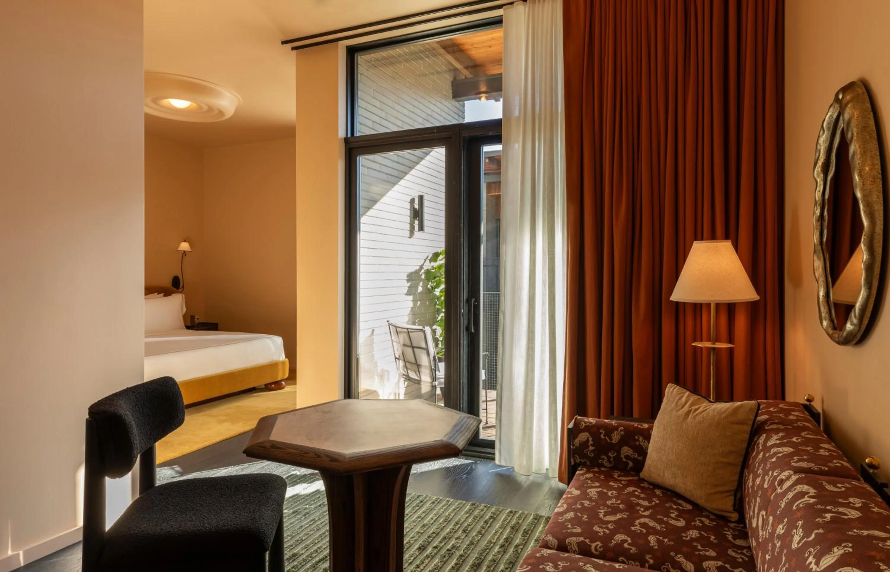 Bed in Hotel Saint Augustine