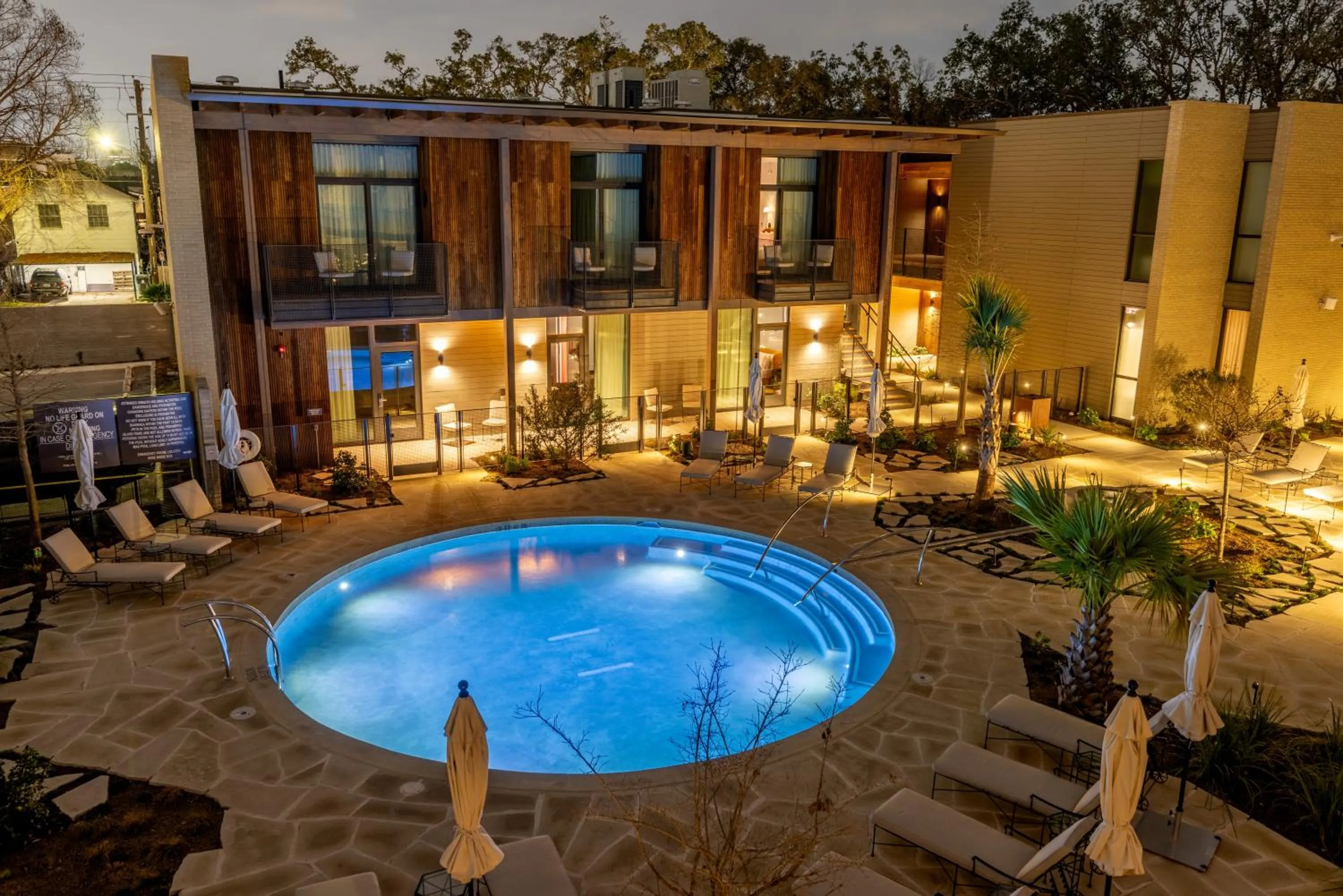 Swimming pool in Hotel Saint Augustine