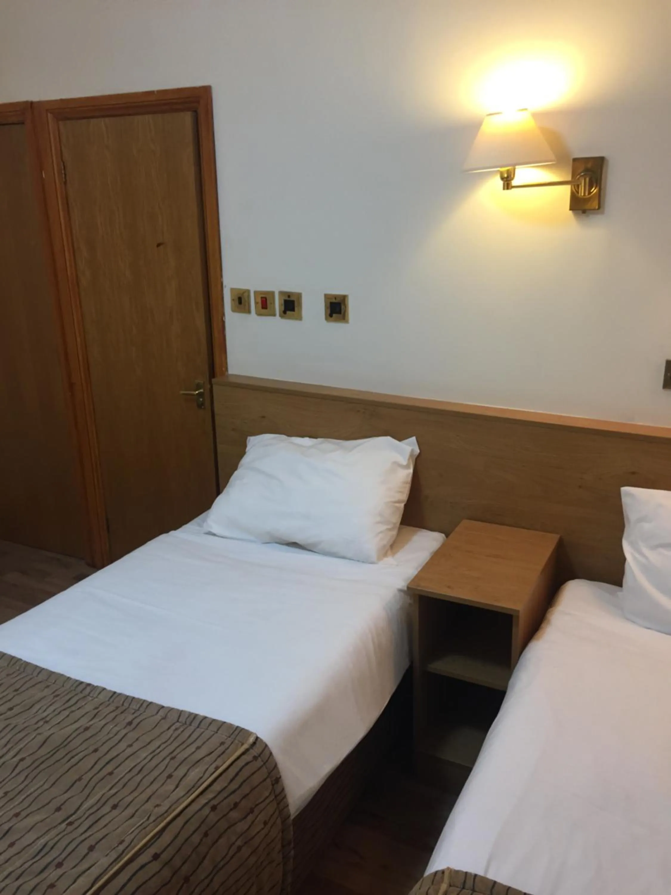 Bed in Crescent Hotel