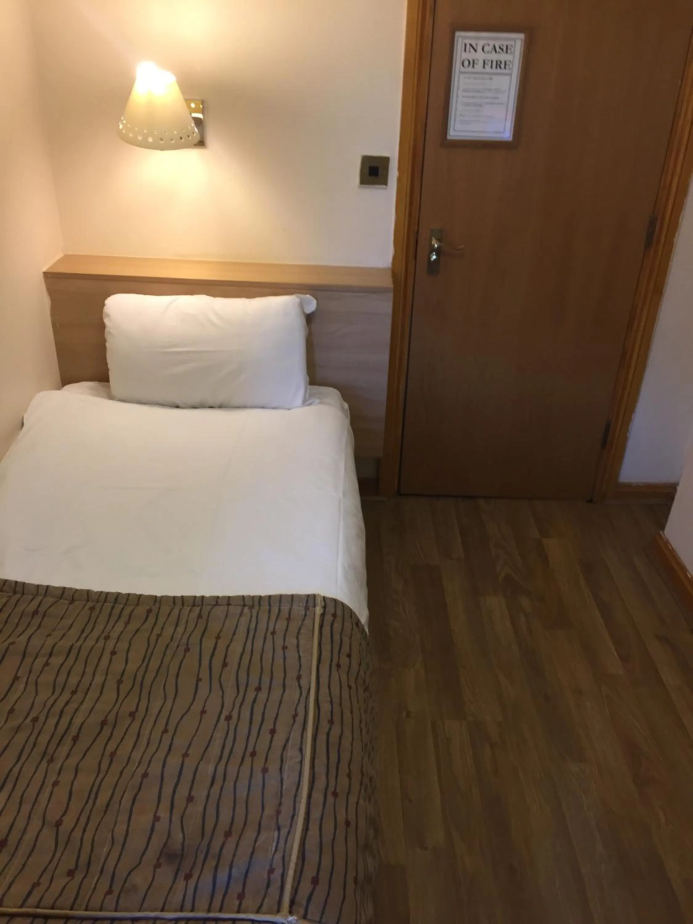 Bed in Crescent Hotel