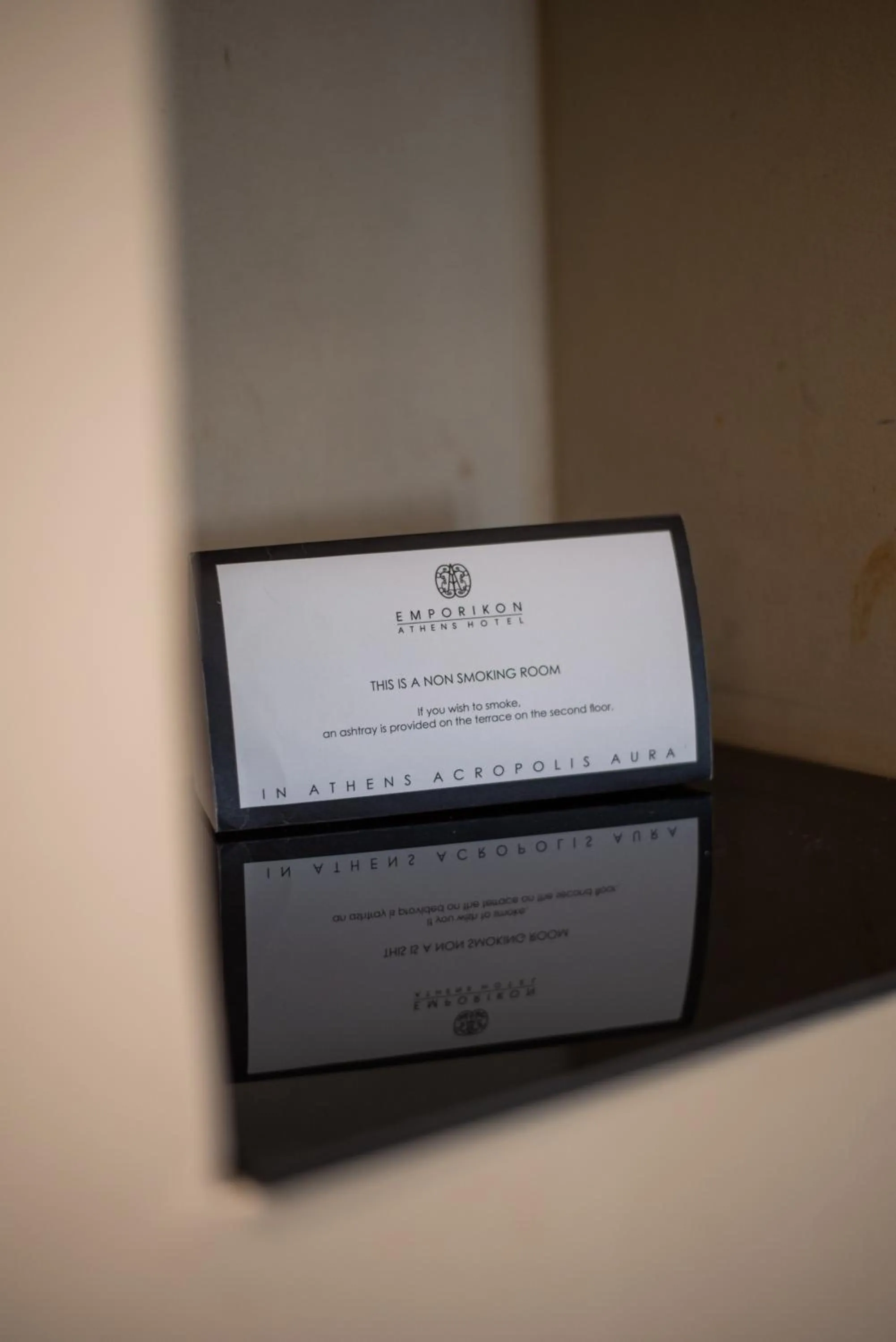 Bedroom in Emporikon Athens Hotel