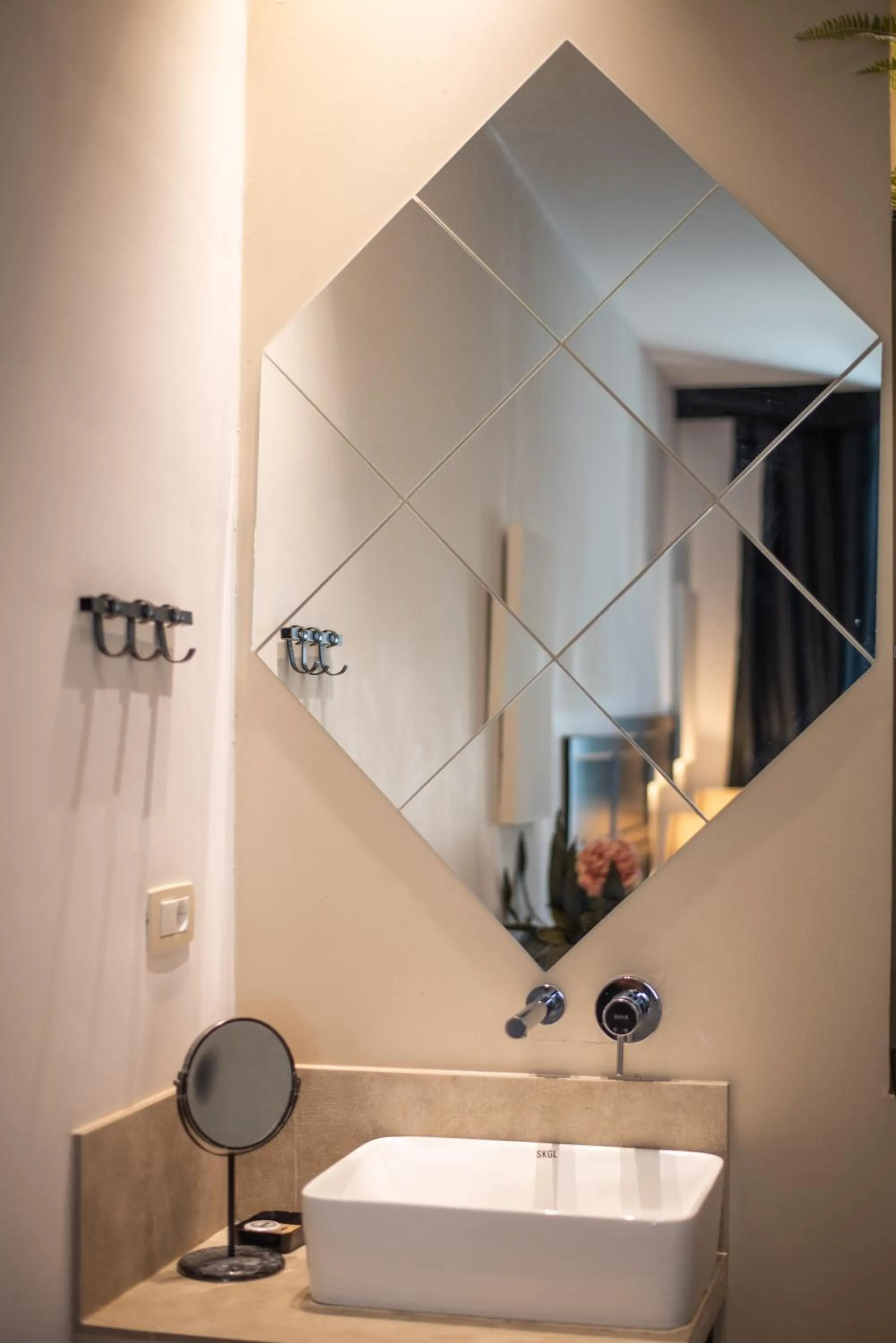 Bathroom in Emporikon Athens Hotel