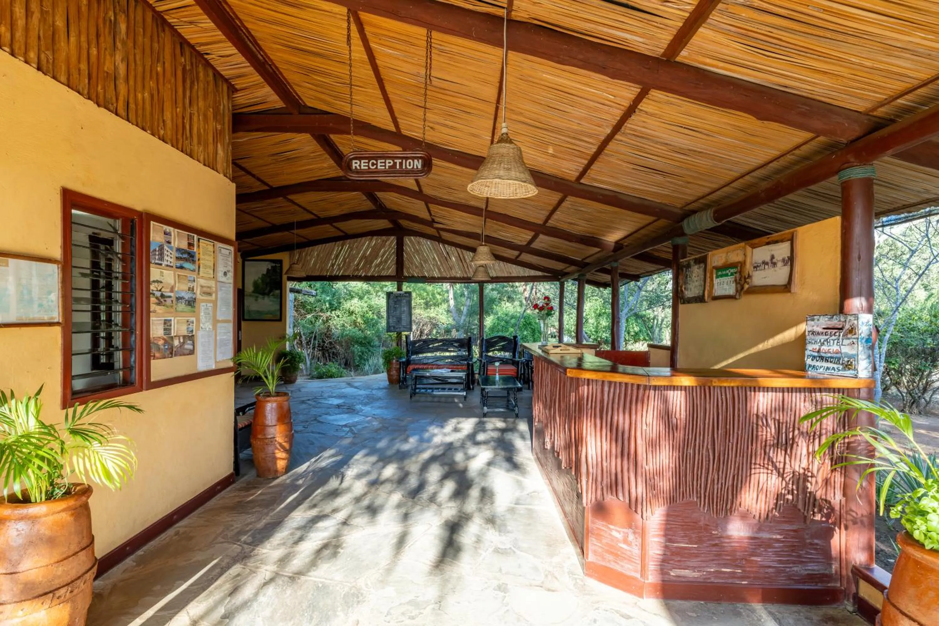 Lobby or reception in Sentrim Tsavo Lodge