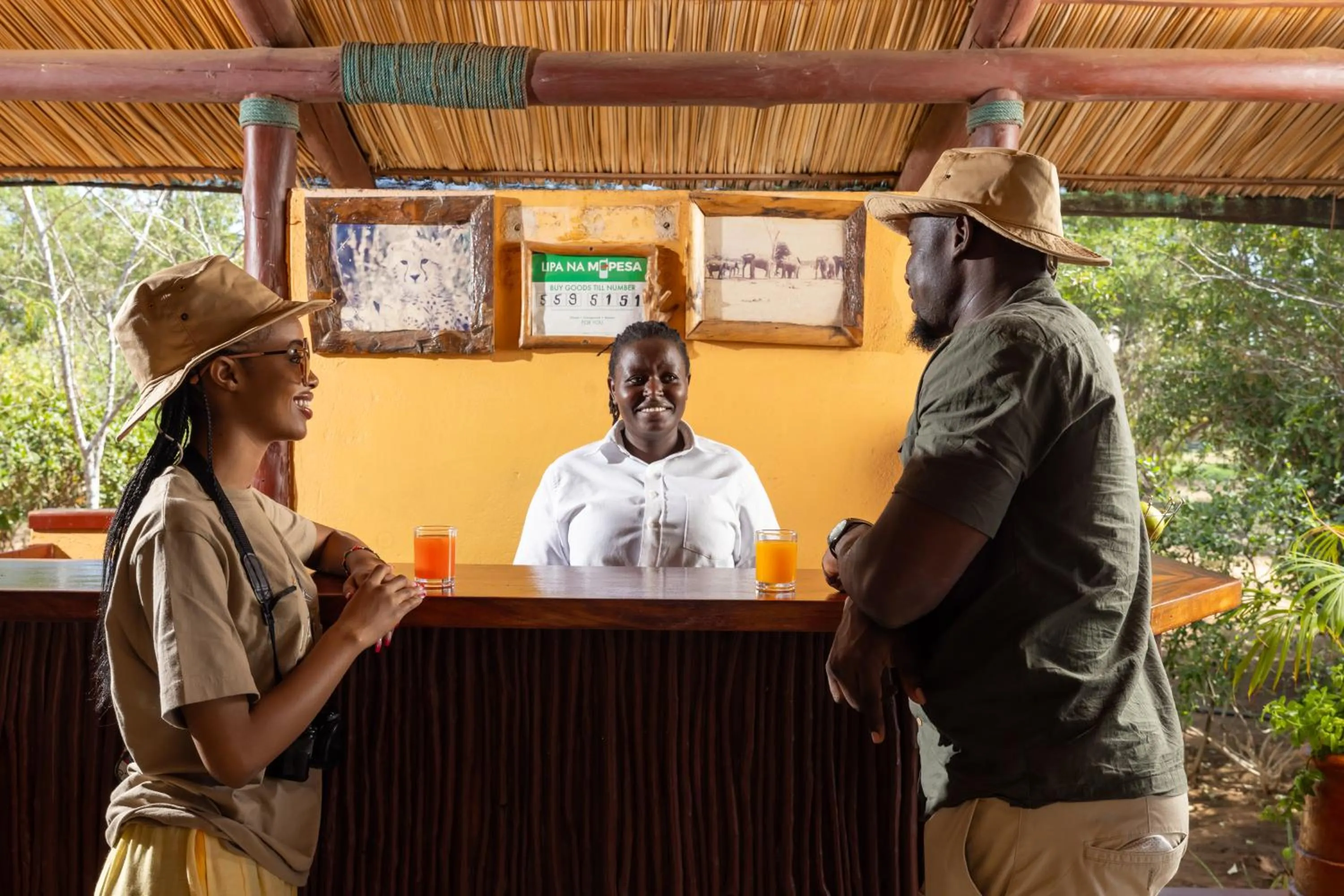 Staff in Sentrim Tsavo Lodge