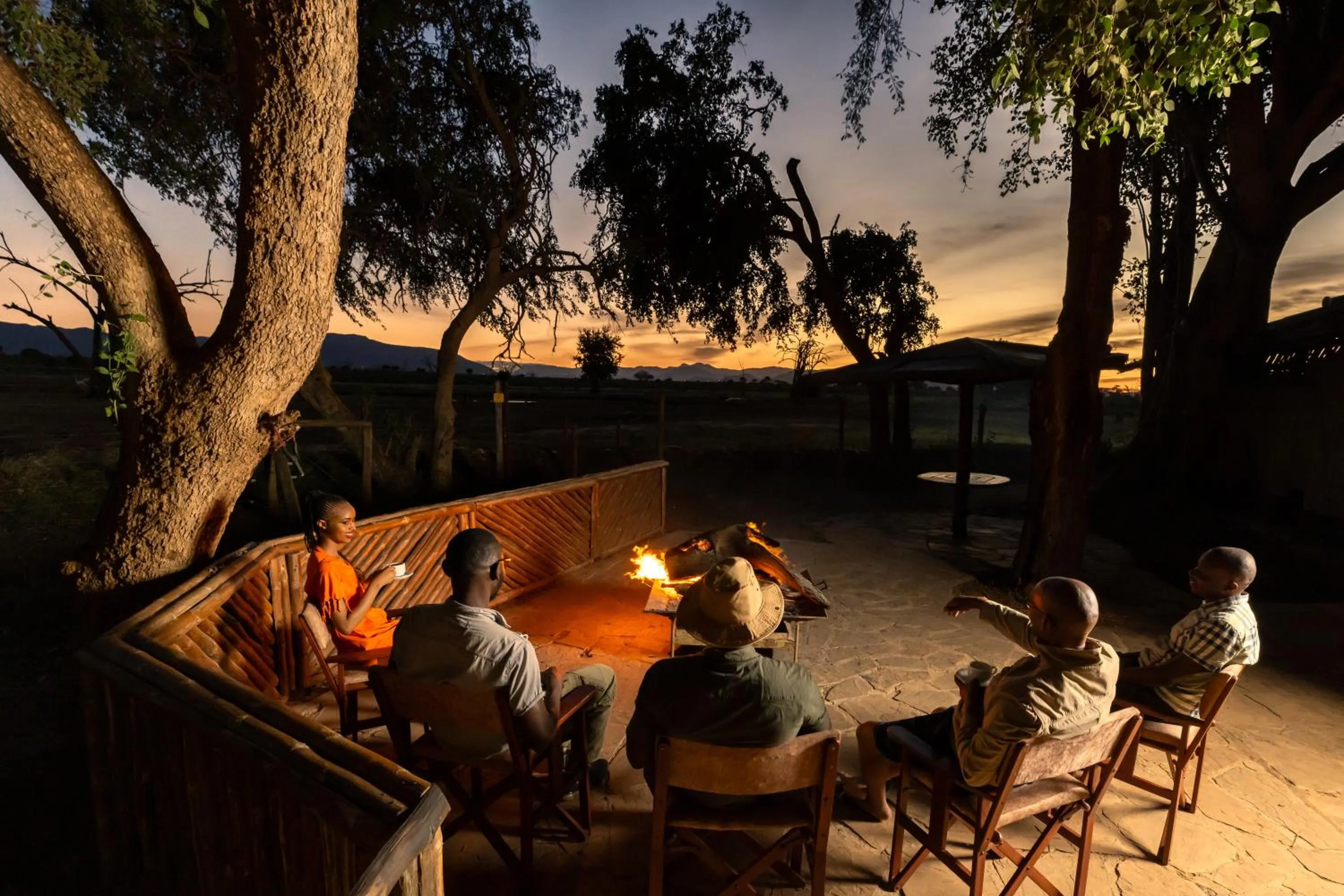 People in Sentrim Tsavo Lodge