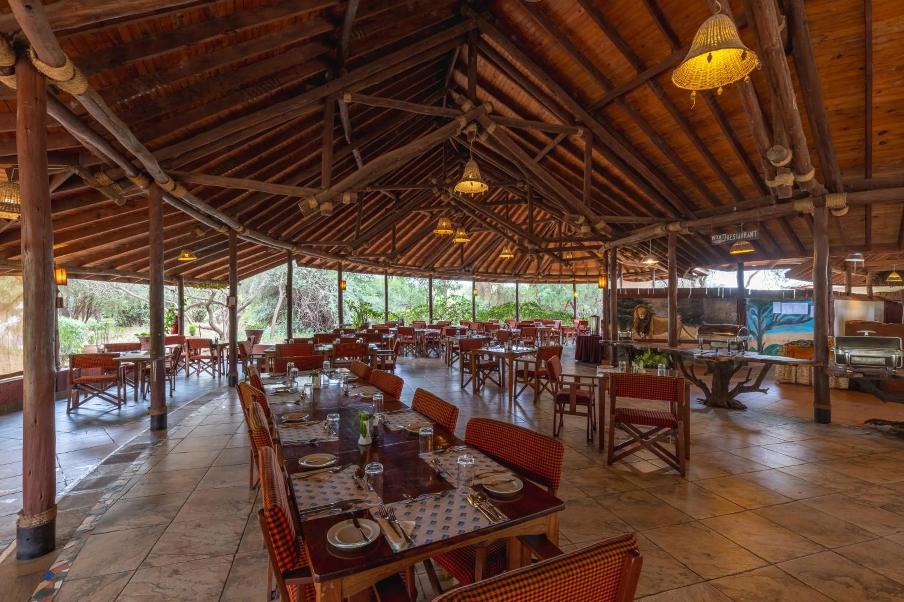 Restaurant/places to eat in Sentrim Amboseli Lodge
