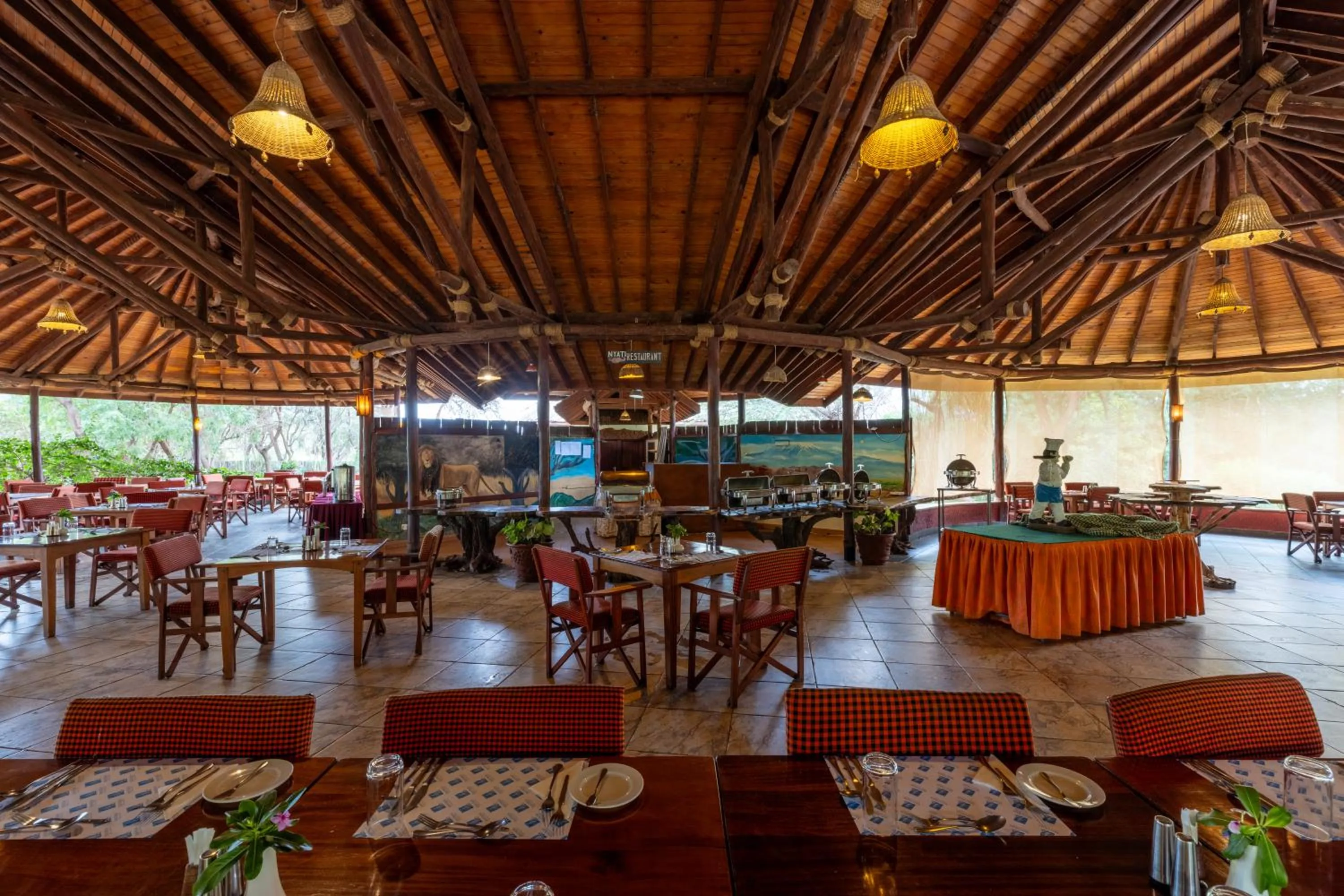 Restaurant/places to eat in Sentrim Amboseli Lodge