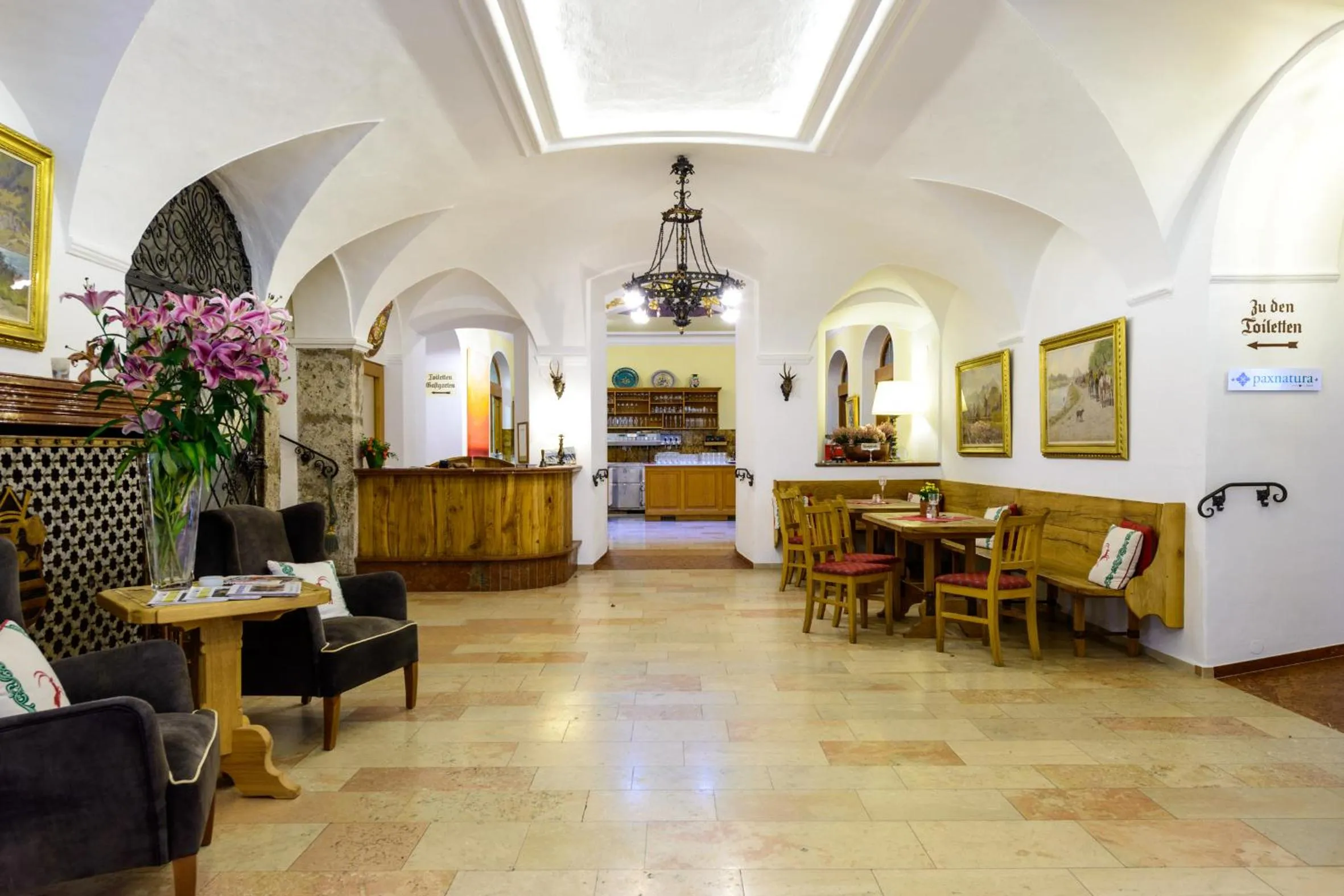 Lobby or reception in Hotel-Gasthof Maria Plain