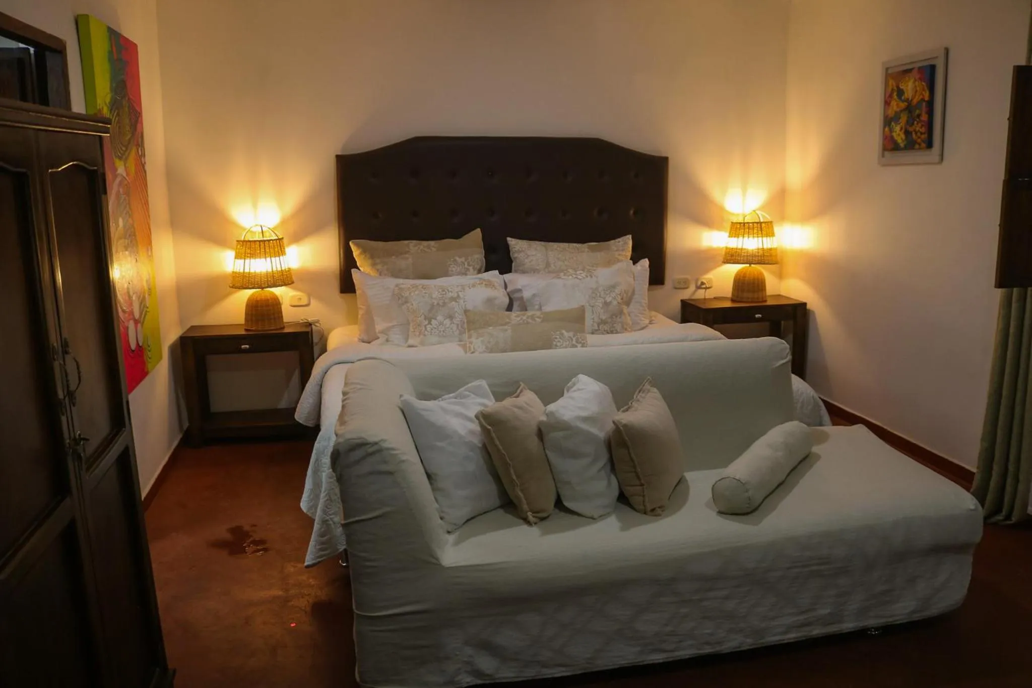 Bed in Hotel Boutique Casa de Los Santos Reyes Valledupar