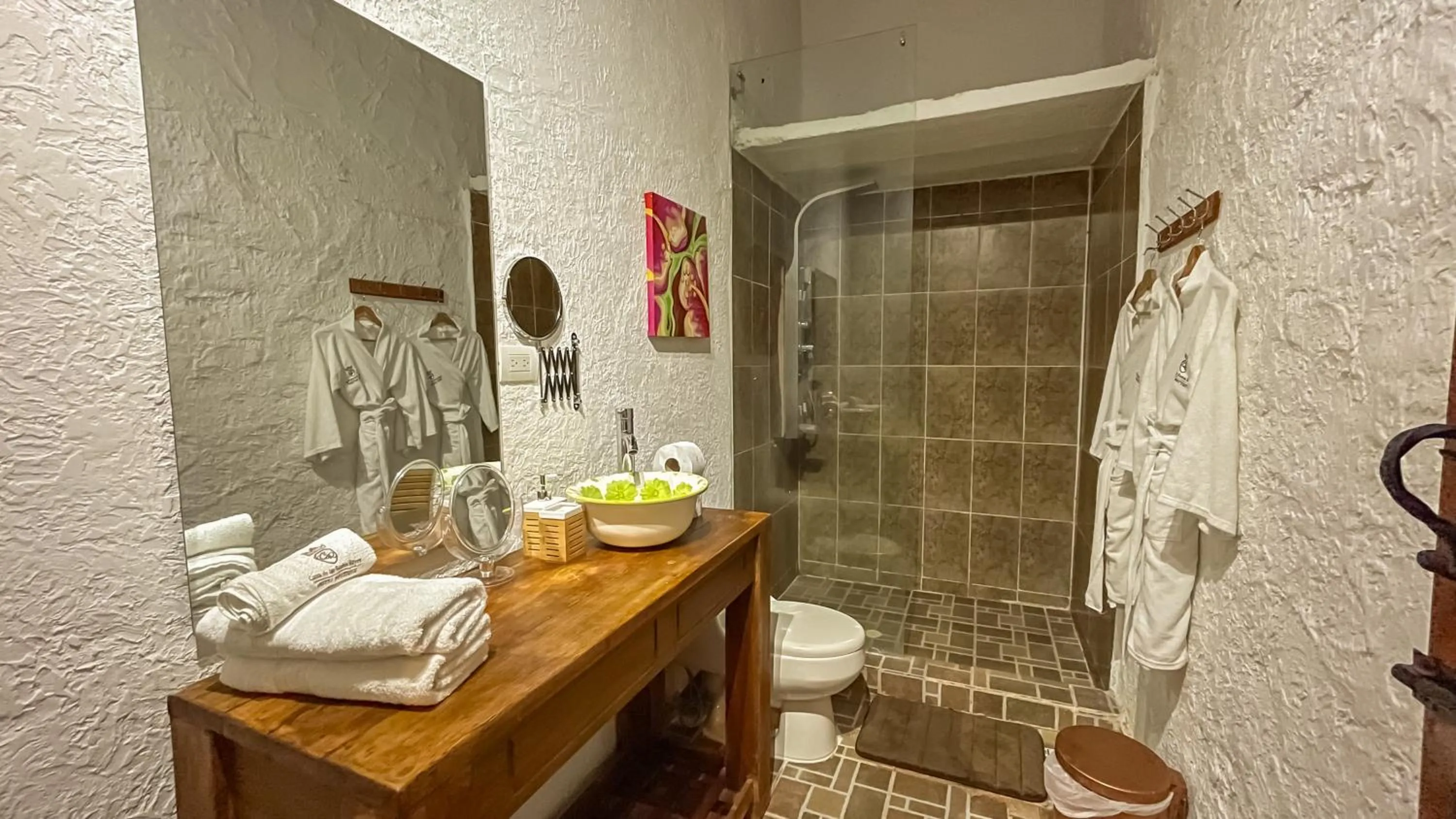Bathroom in Hotel Boutique Casa de Los Santos Reyes Valledupar