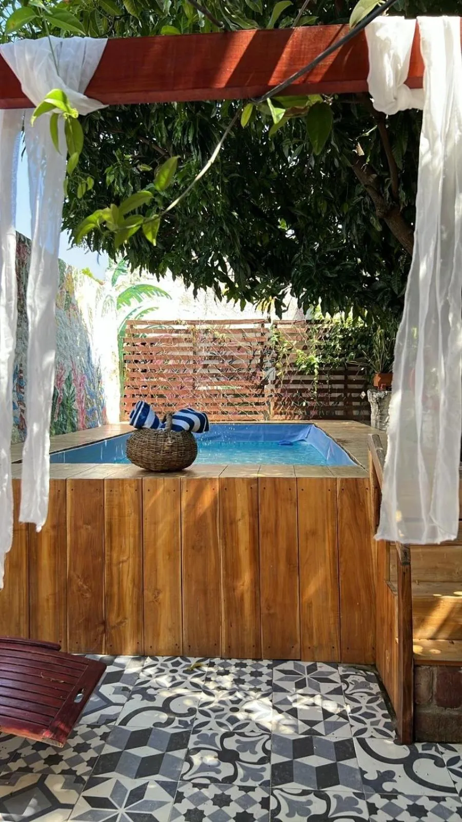 Swimming pool in Hotel Boutique Casa de Los Santos Reyes Valledupar