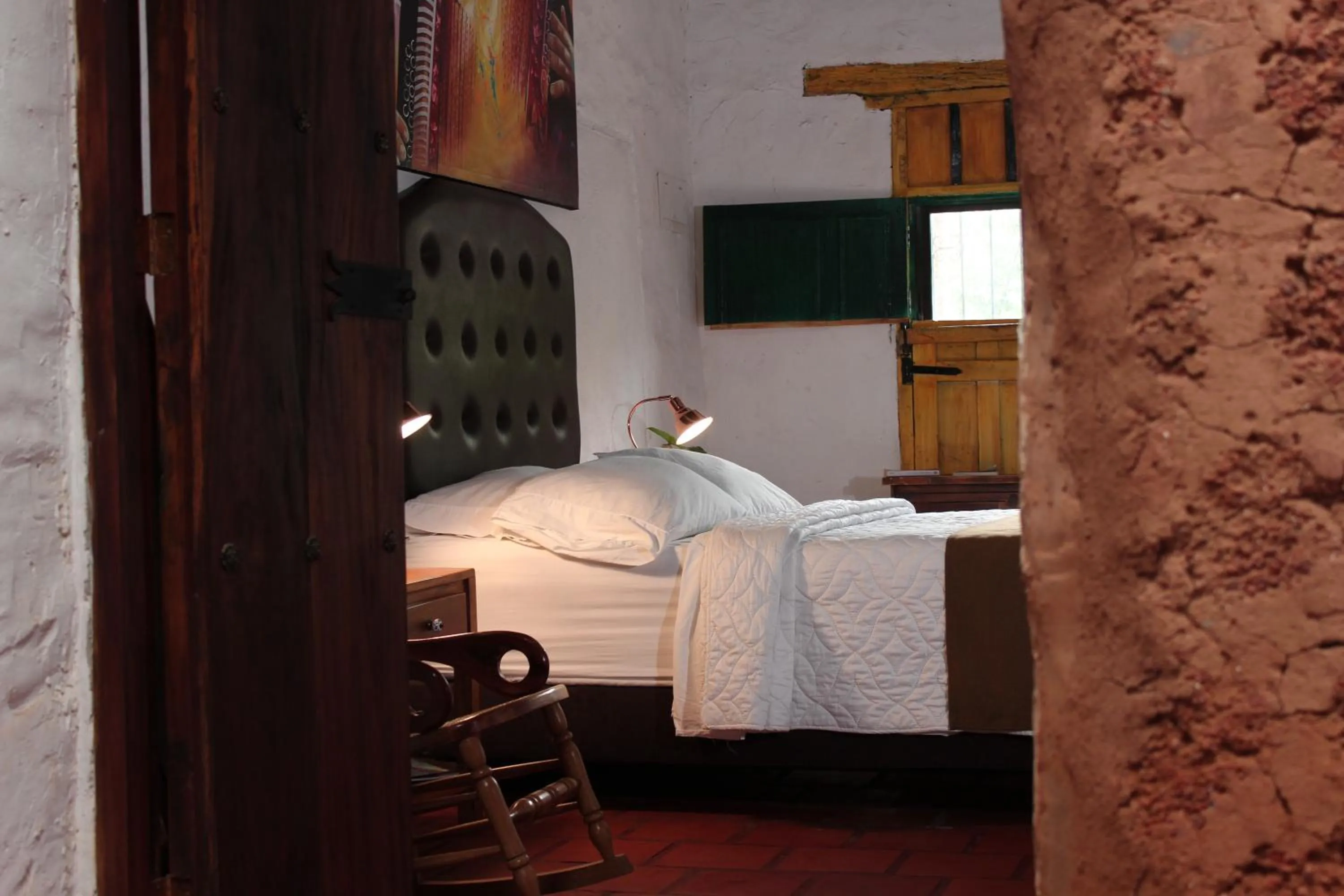 Bed in Hotel Boutique Casa de Los Santos Reyes Valledupar