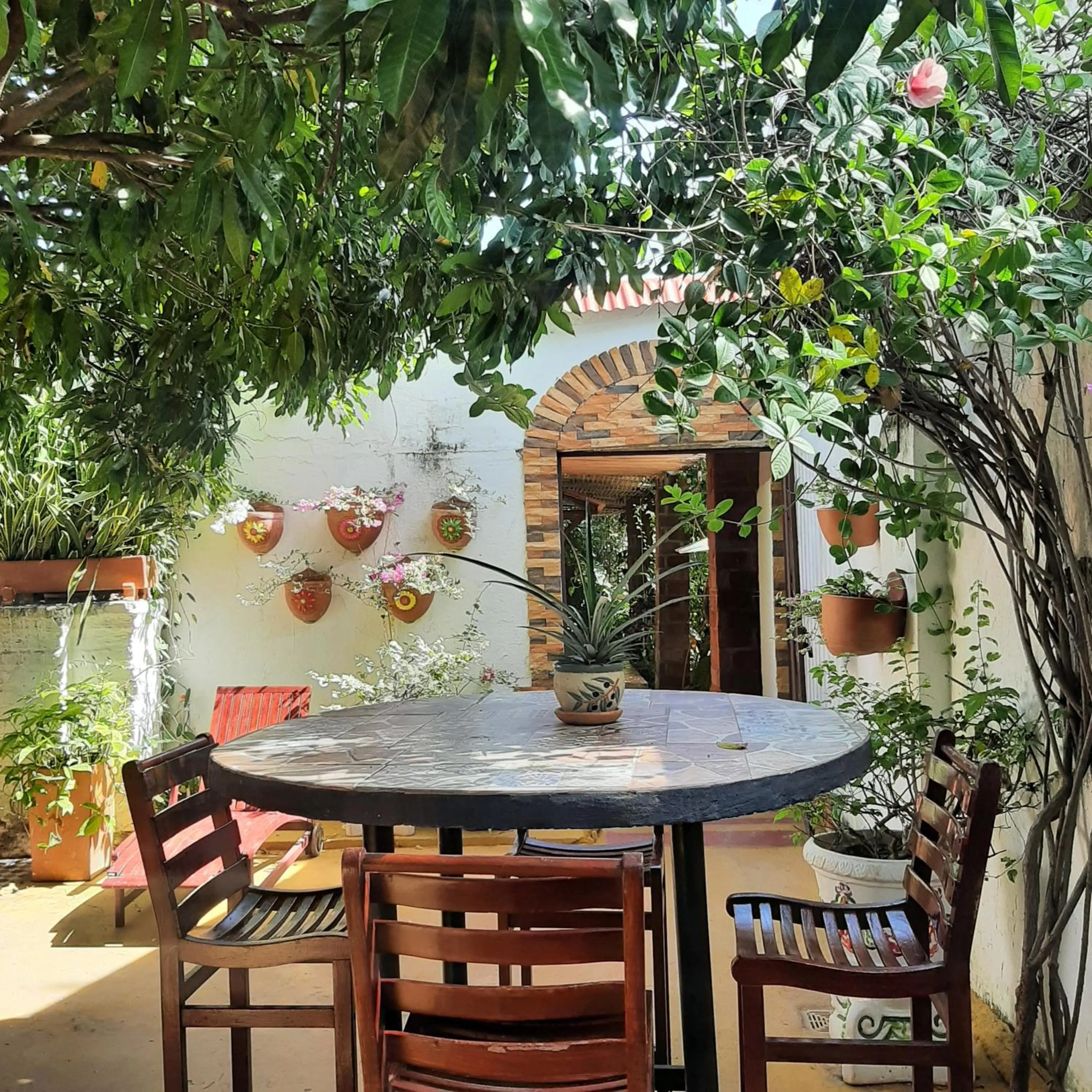 Patio in Hotel Boutique Casa de Los Santos Reyes Valledupar