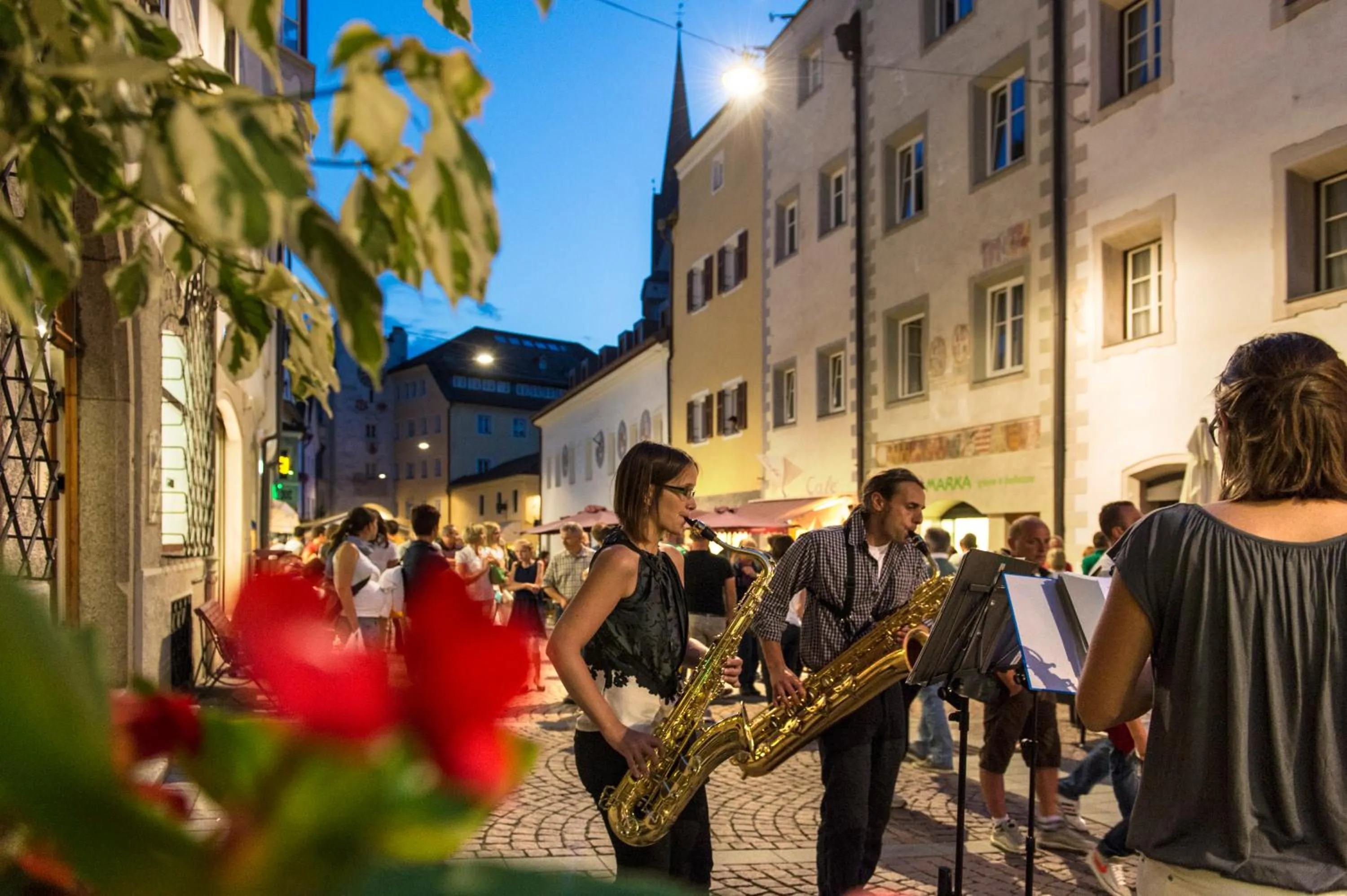 Evening entertainment in Hotel Garni Hochgruber