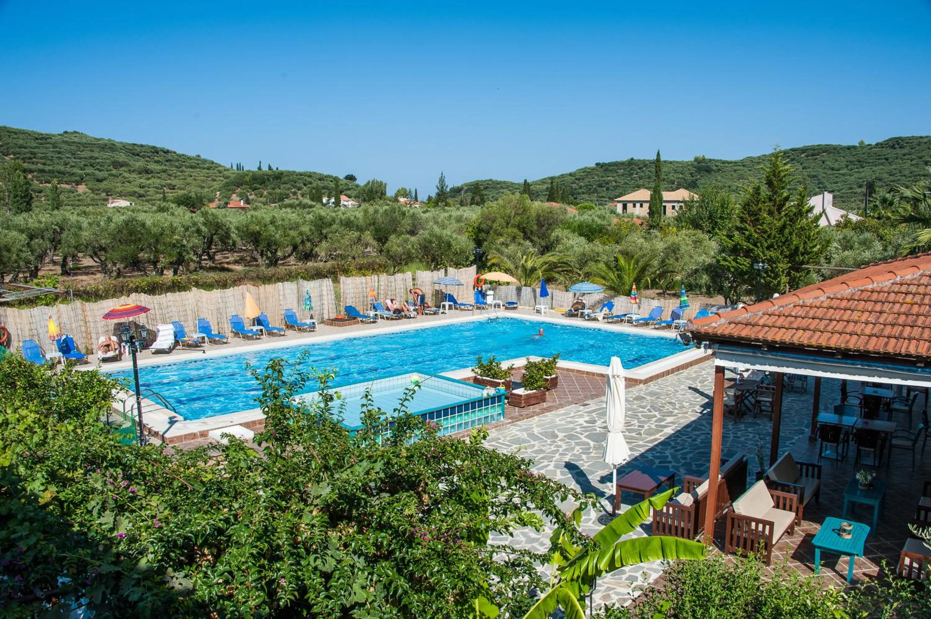 Garden in Zante Nest Studios & Apartments