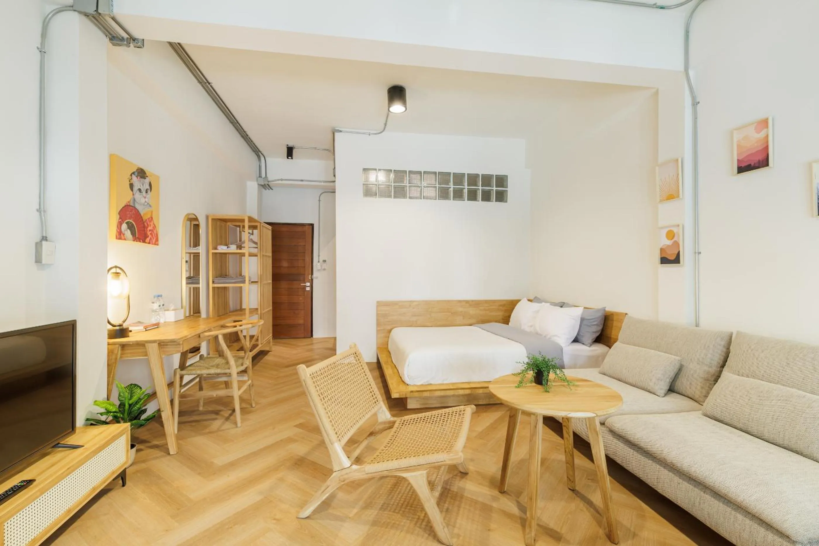 View (from property/room) in Wabisabi Bangkok 3 MIN To Train Station