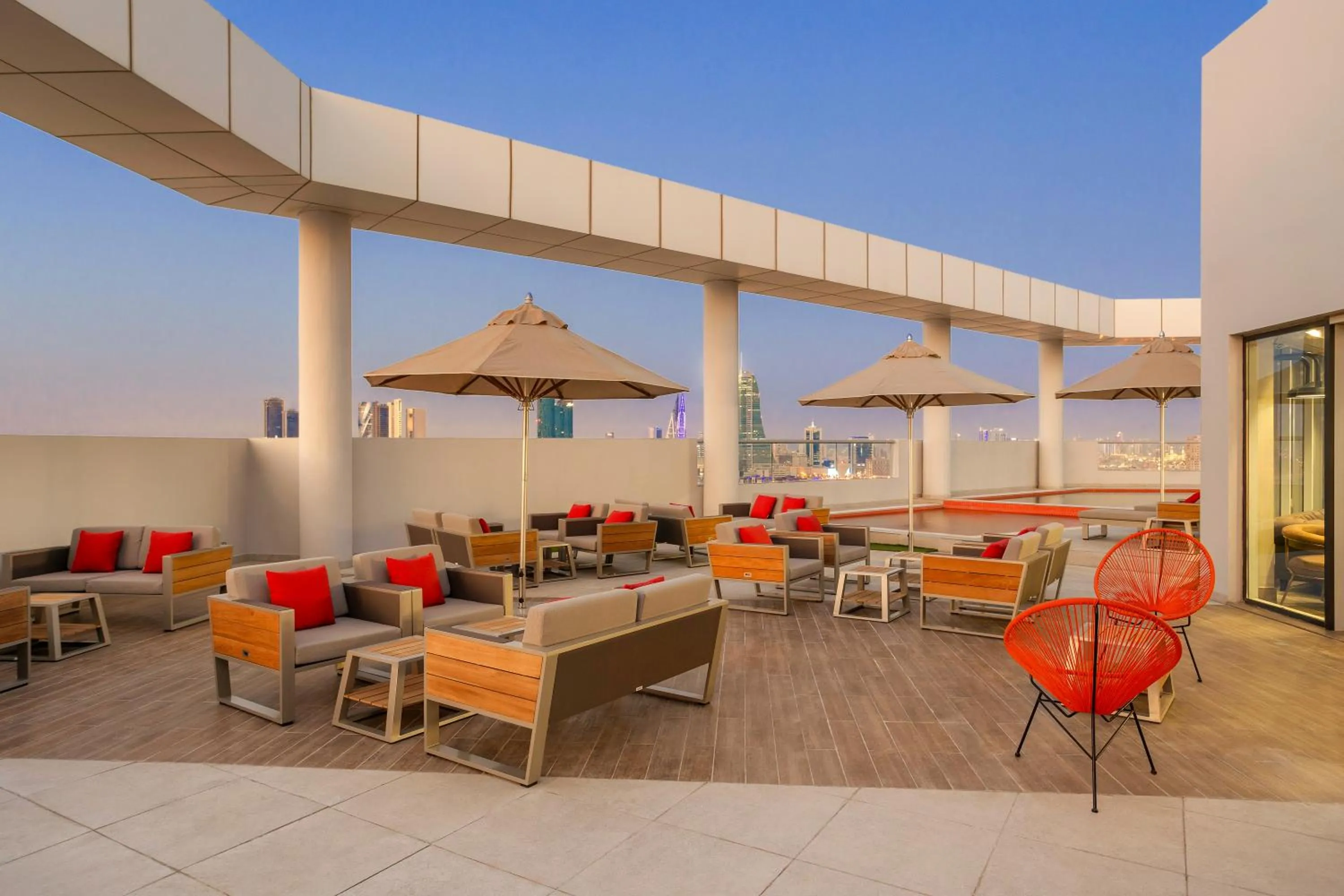 Balcony/Terrace in Barcelo Hotel & Residences, Bahrain