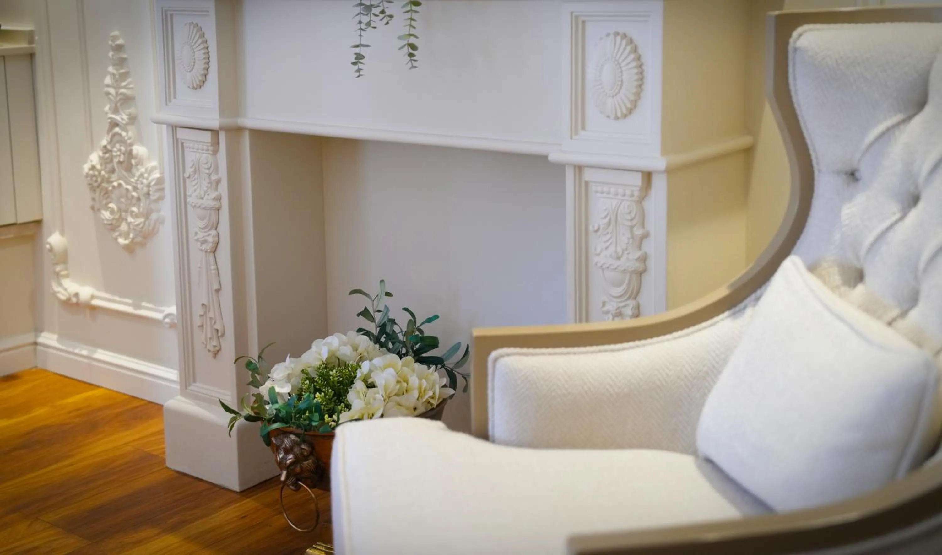 Seating area in Gaia Suites Istanbul