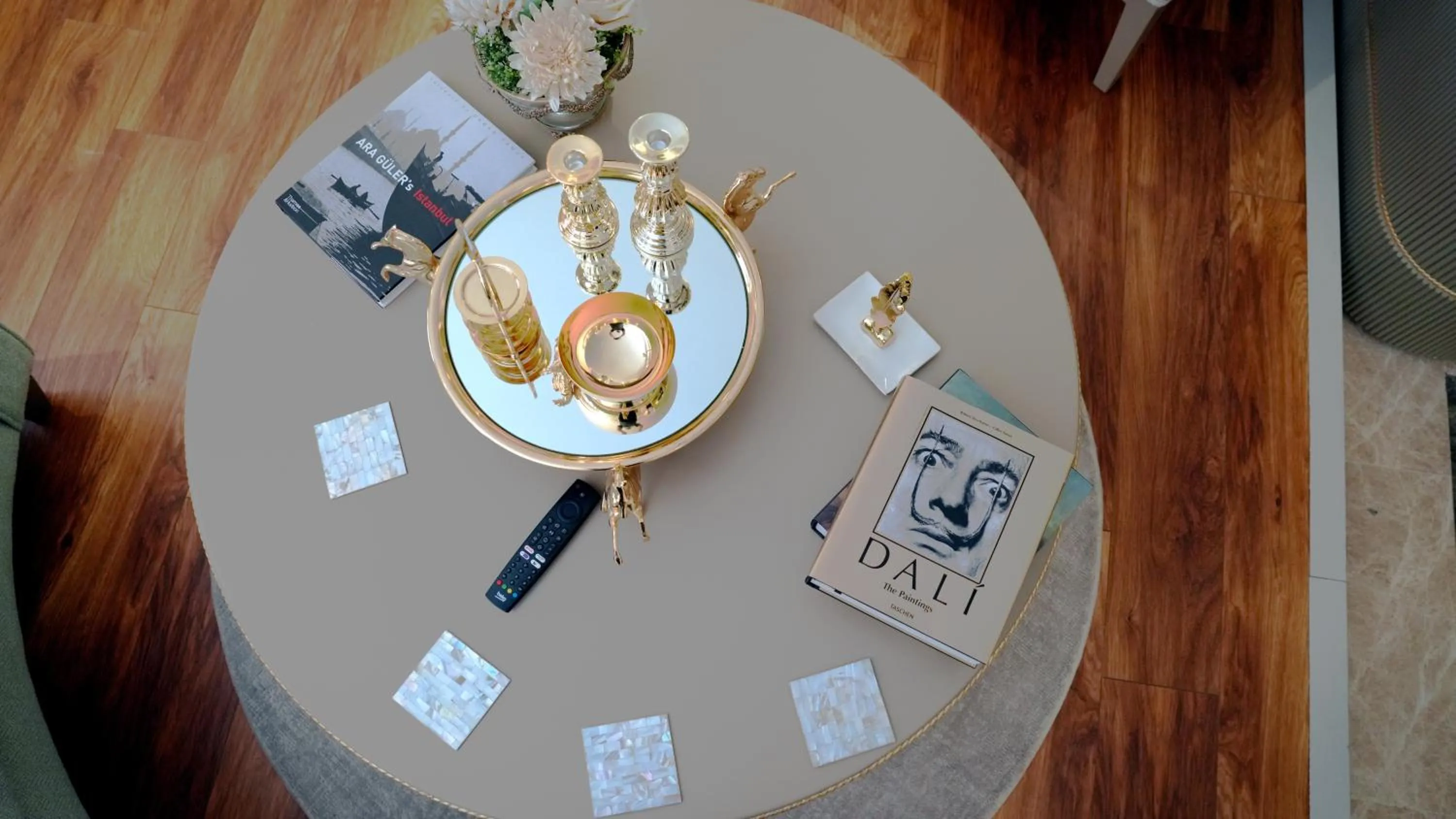 Seating area in Gaia Suites Istanbul