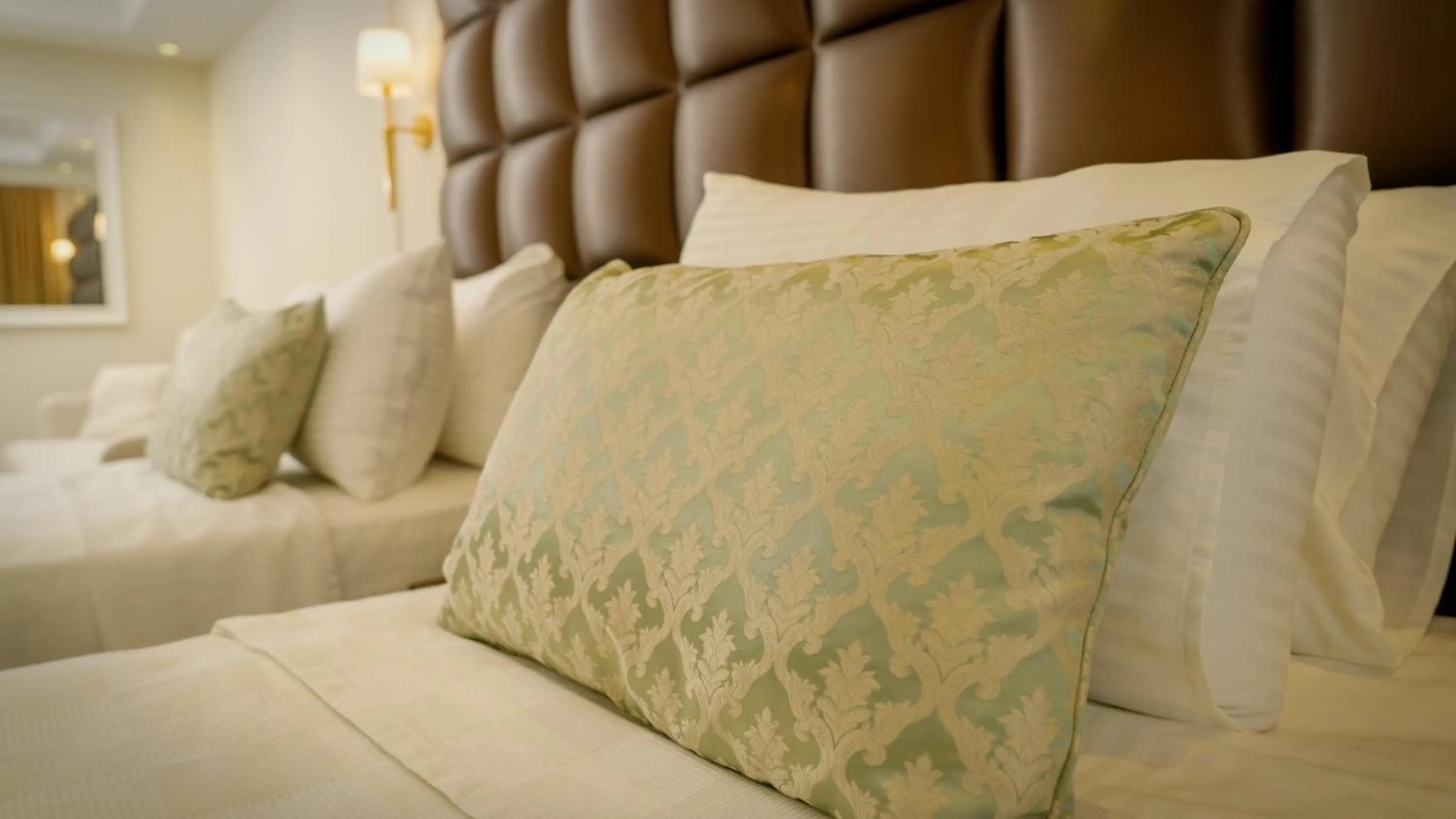 Bed in Gaia Suites Istanbul