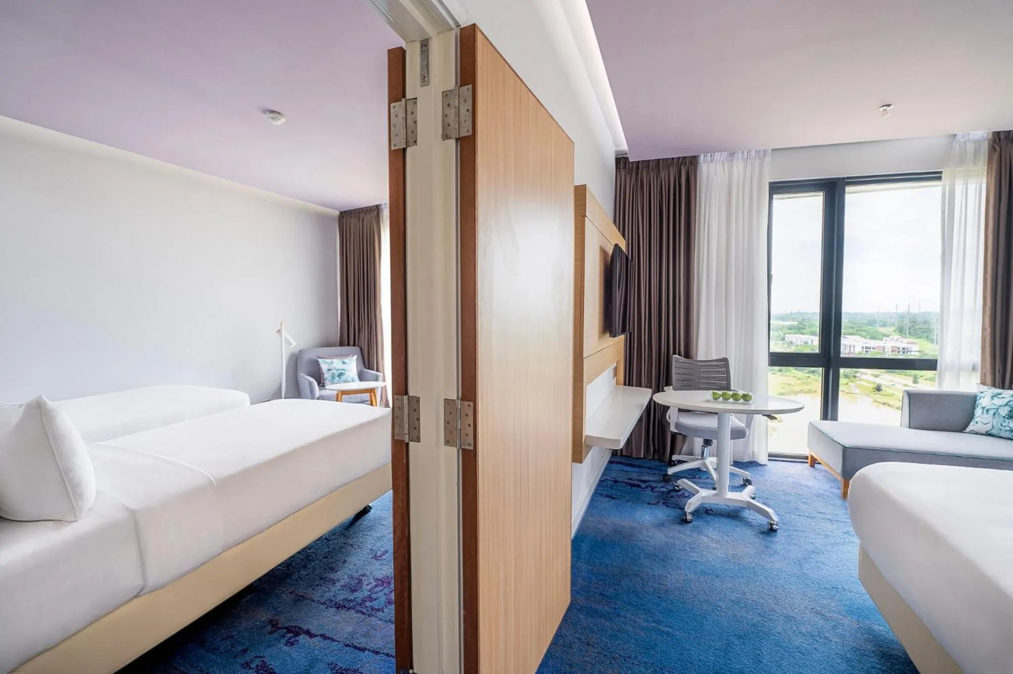 Photo of the whole room, Bed in OZO Medini Malaysia