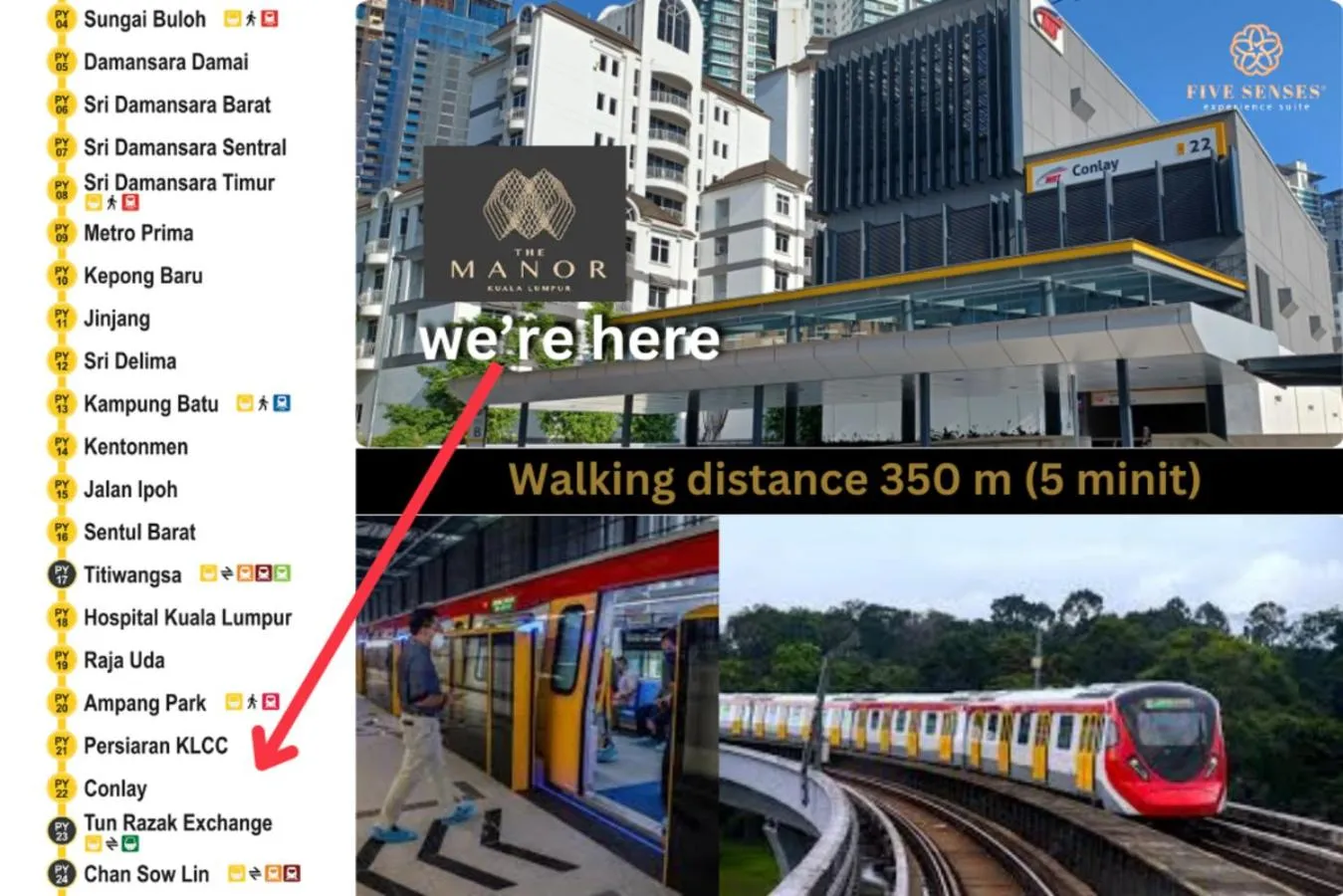 shuttle in The Manor Residence KLCC by Five Senses