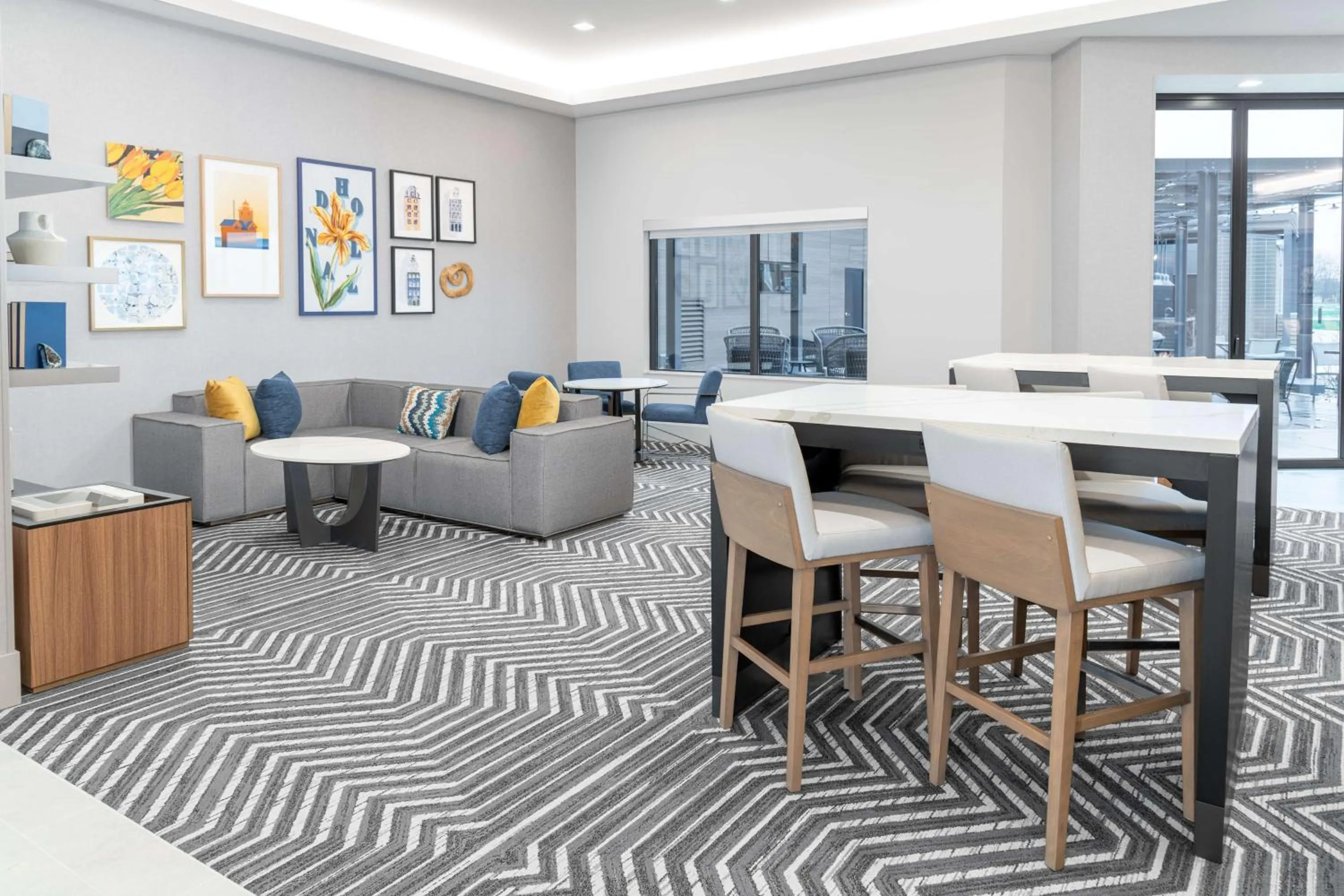 Lobby or reception in Homewood Suites By Hilton Holland