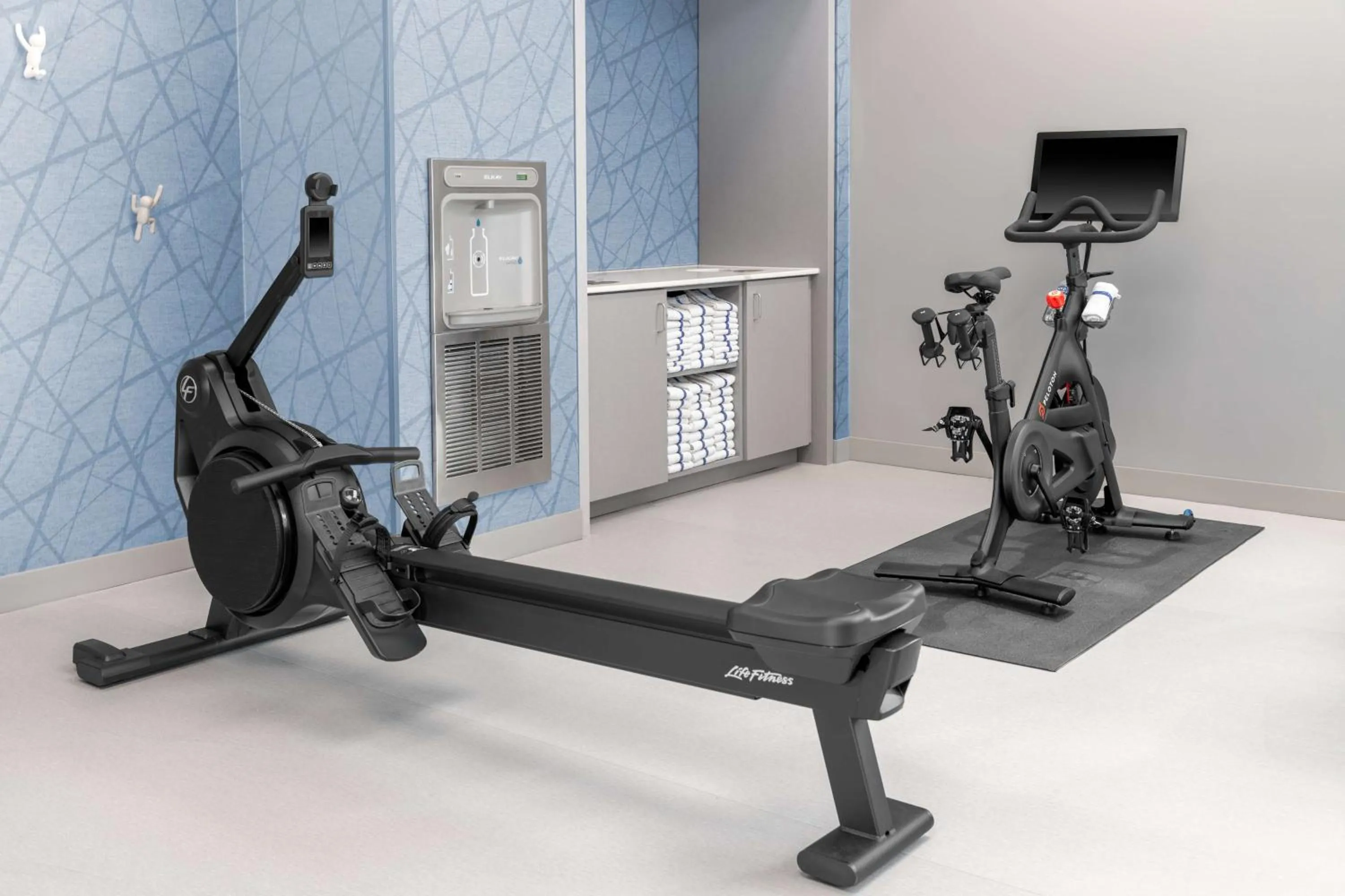 Fitness centre/facilities in Homewood Suites By Hilton Holland