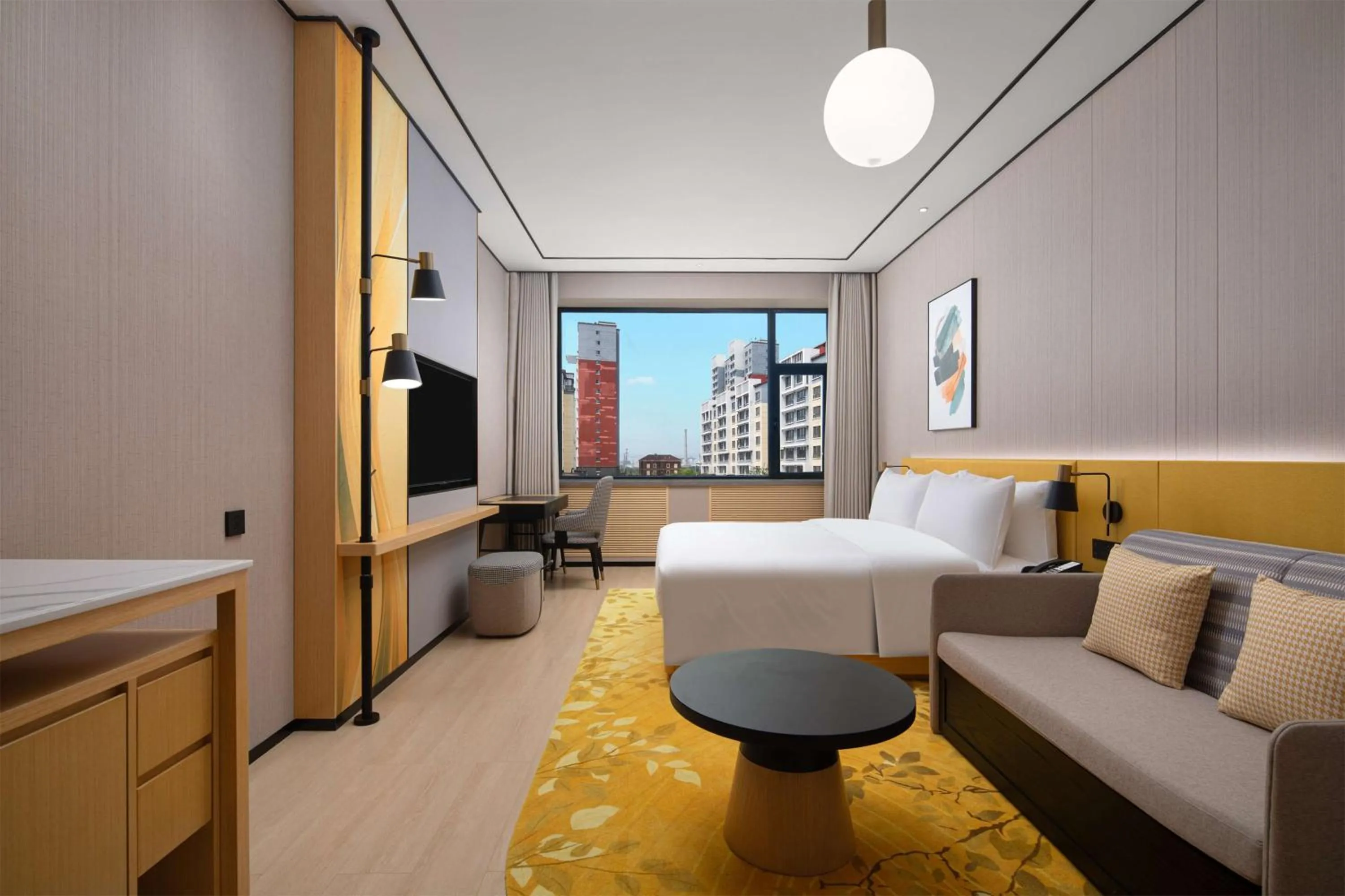 Bed in Hilton Garden Inn Hulunbuir Hailar