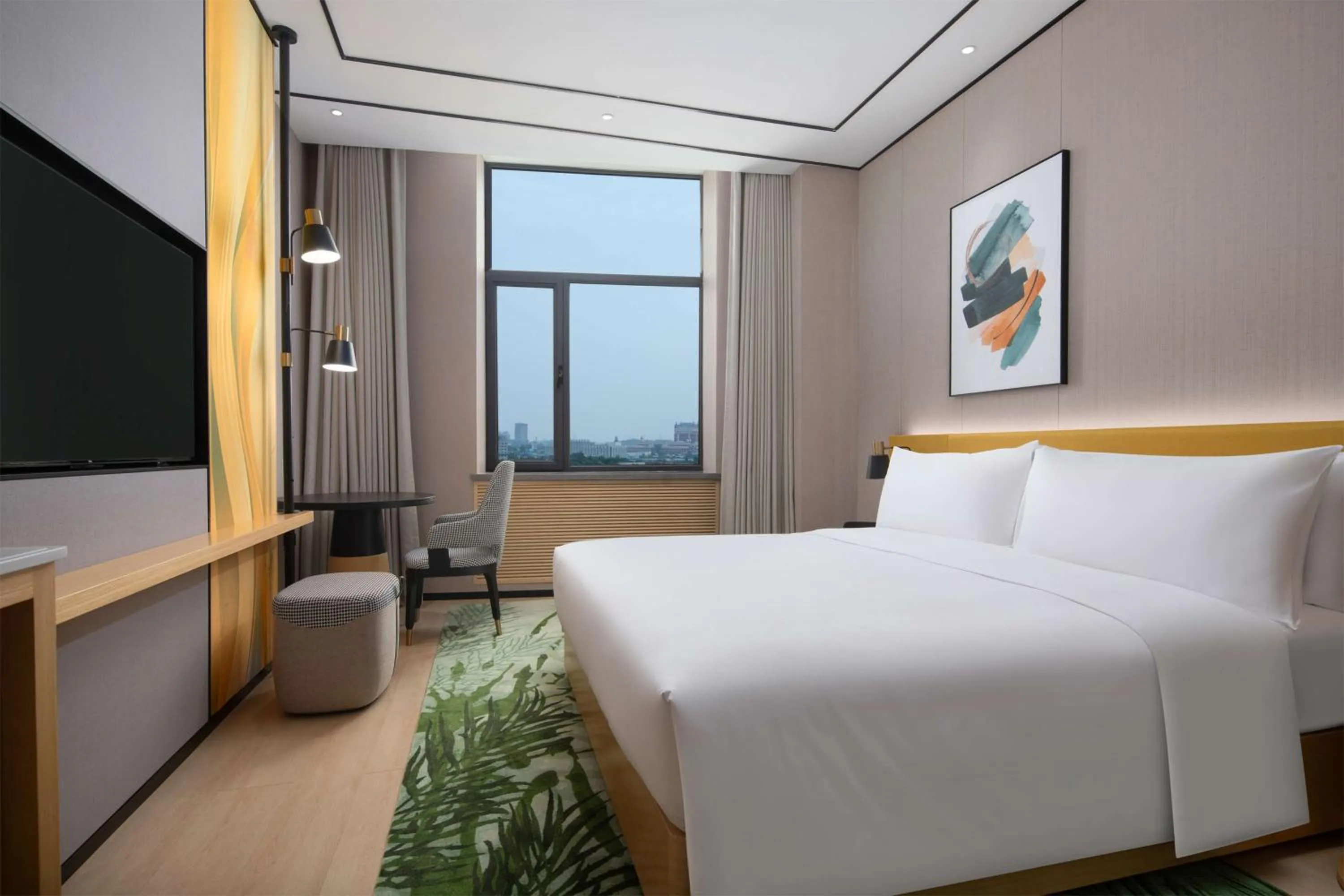 Bed in Hilton Garden Inn Hulunbuir Hailar