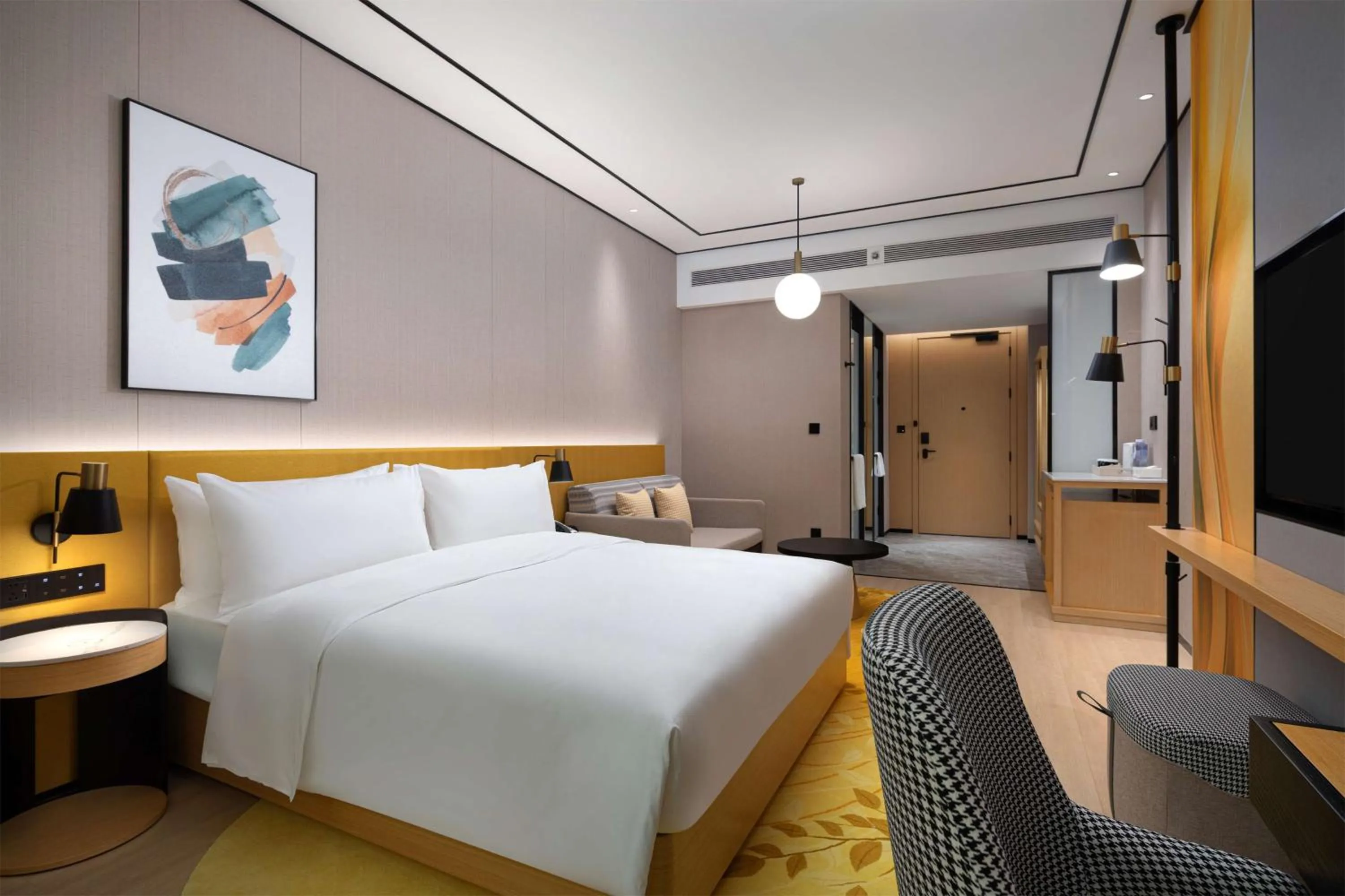 Bed in Hilton Garden Inn Hulunbuir Hailar