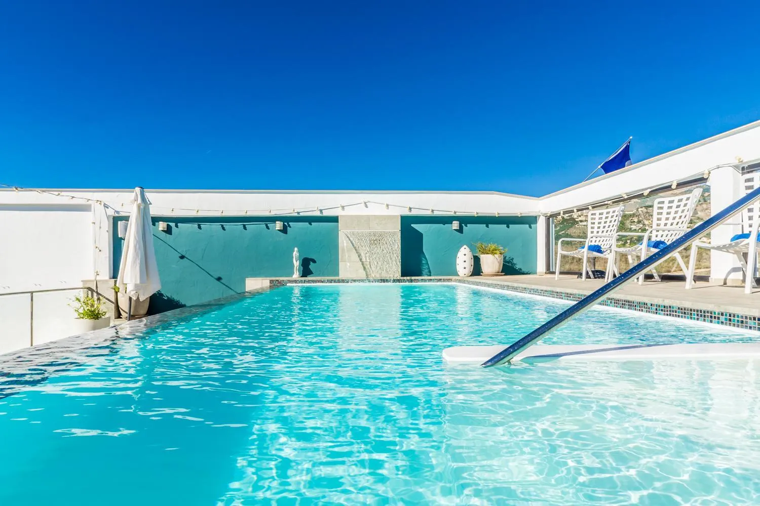 Swimming pool in Hotel Miba