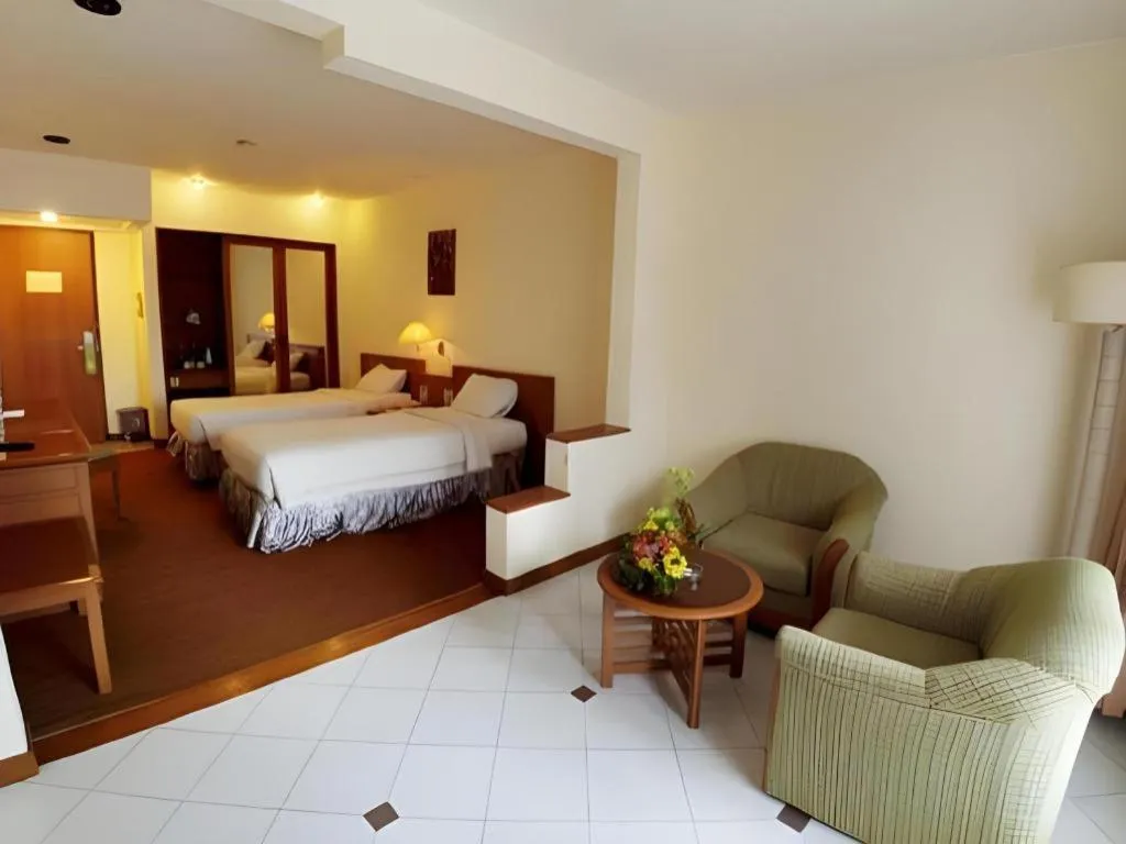 Bed in Purnama Hotel