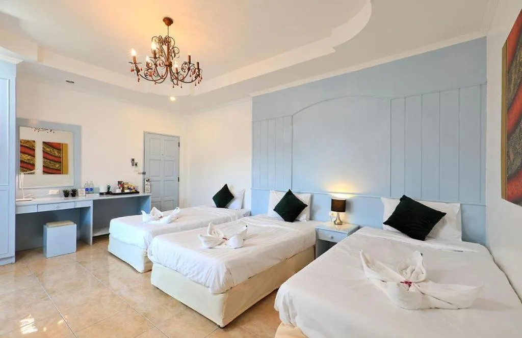 Bed in Gorgeous Boutique Room
