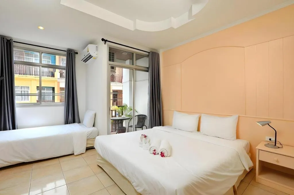 Bed in Gorgeous Boutique Room