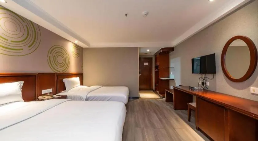 Bed in GreenTree Inn Nanning Langdong Hotel