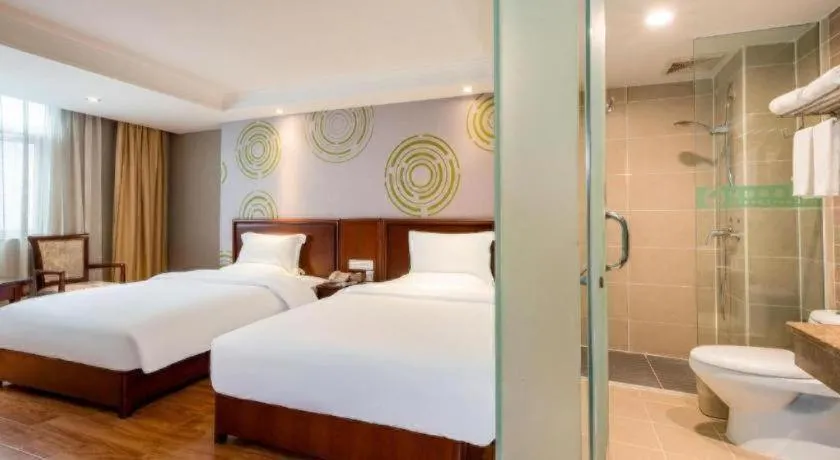 Bed in GreenTree Inn Nanning Langdong Hotel