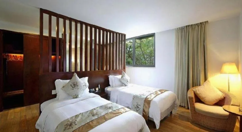 Bed in Serenity Marina Hotel