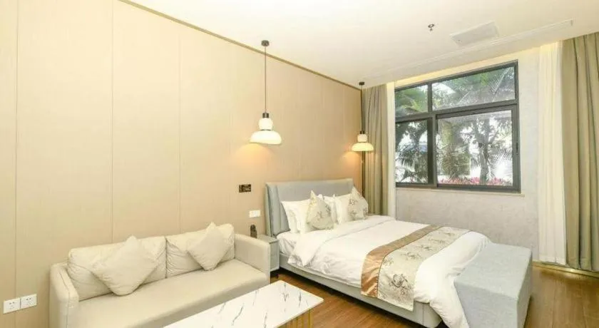 Bed in Serenity Marina Hotel